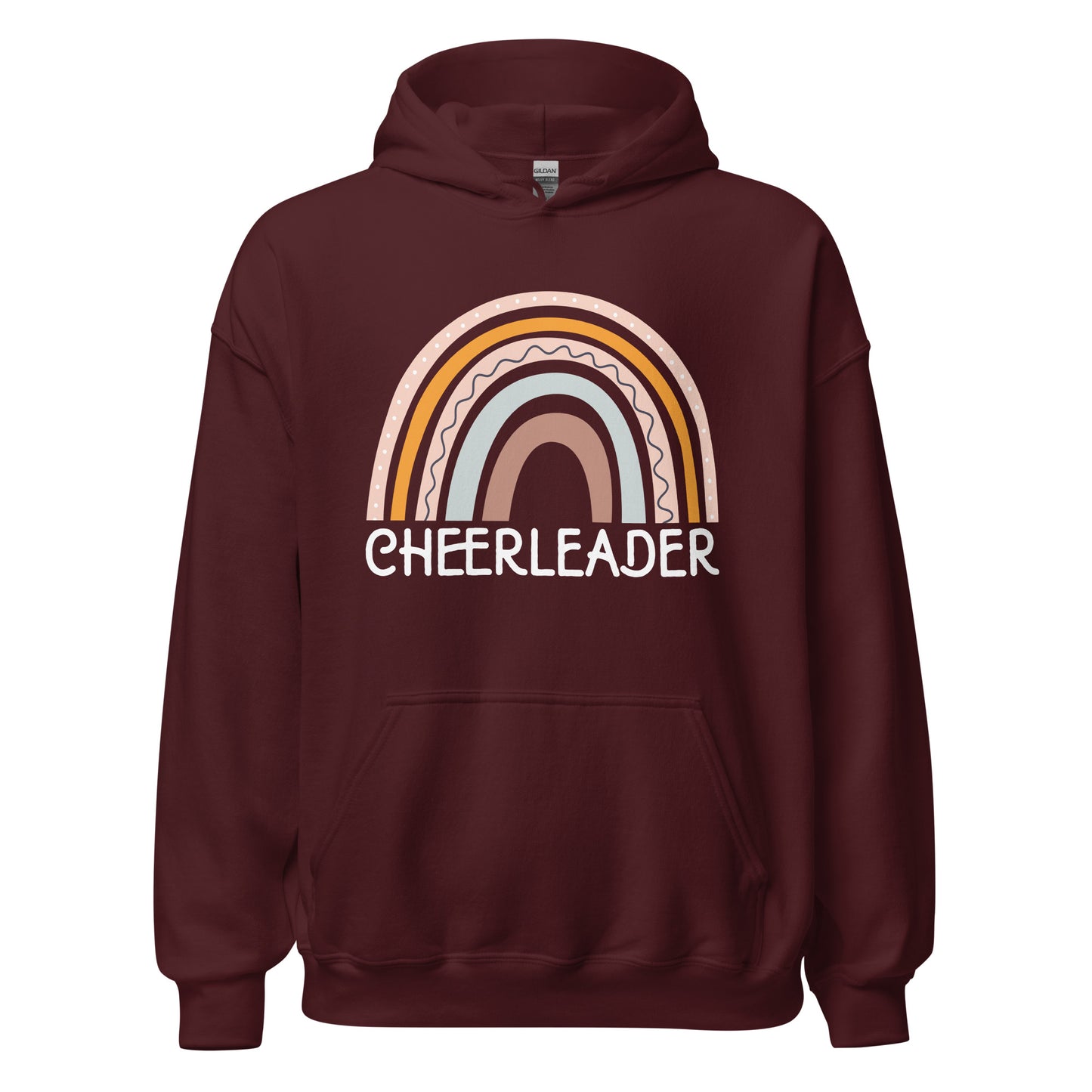 Cheerleader Rainbow Hoodie - Stylischer Kapuzenpullover