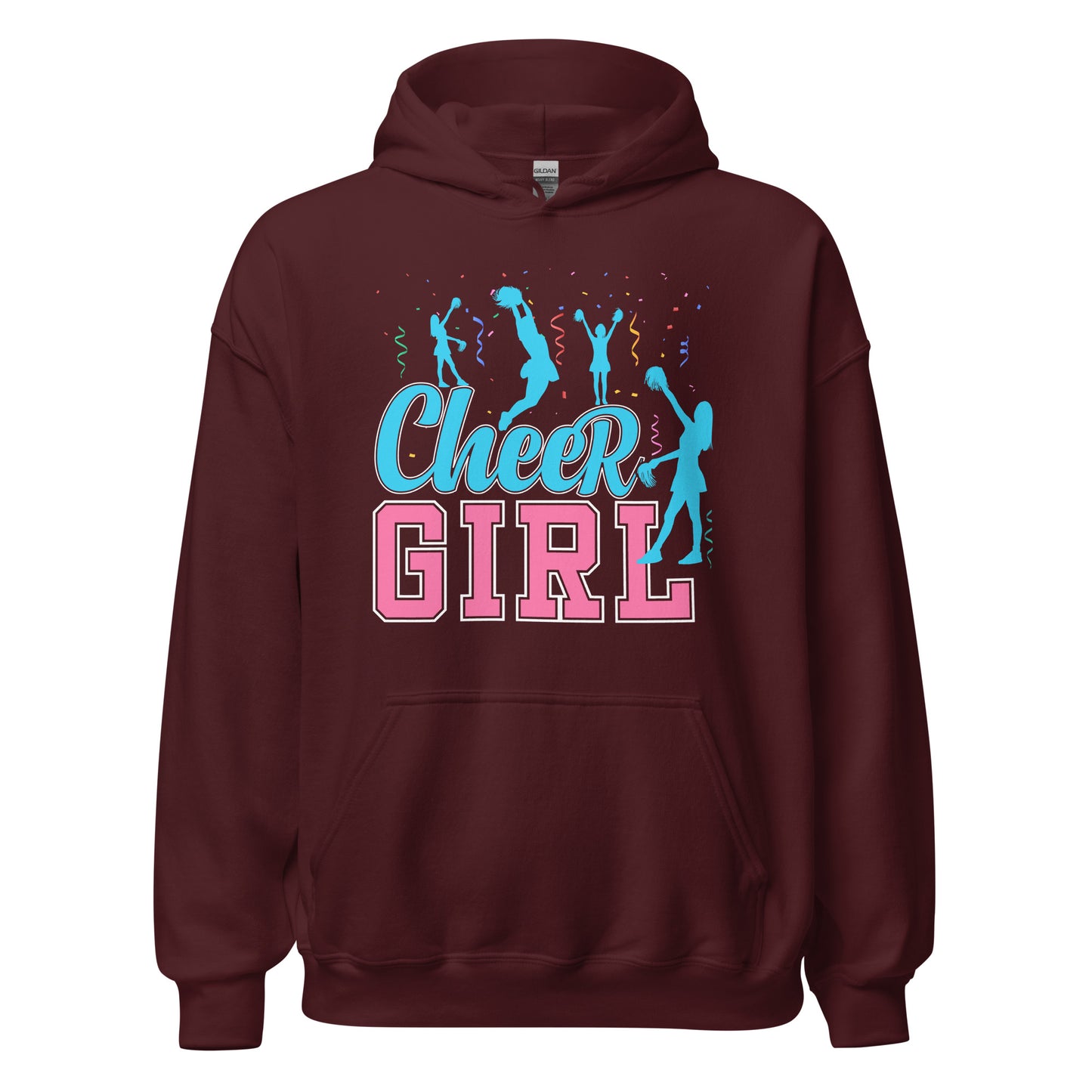 Cheer Girl Hoodie - Stylischer Kapuzenpullover für Cheerleaderinnen