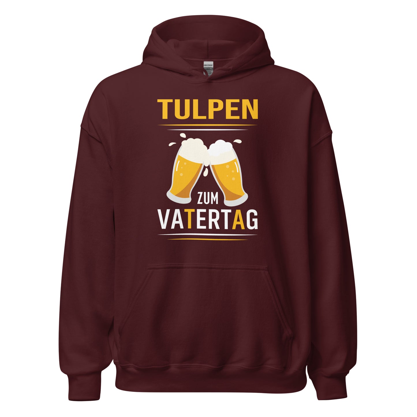 Tulpen zum Vatertag Hoodie - Stilvoller Kapuzenpullover für Väter