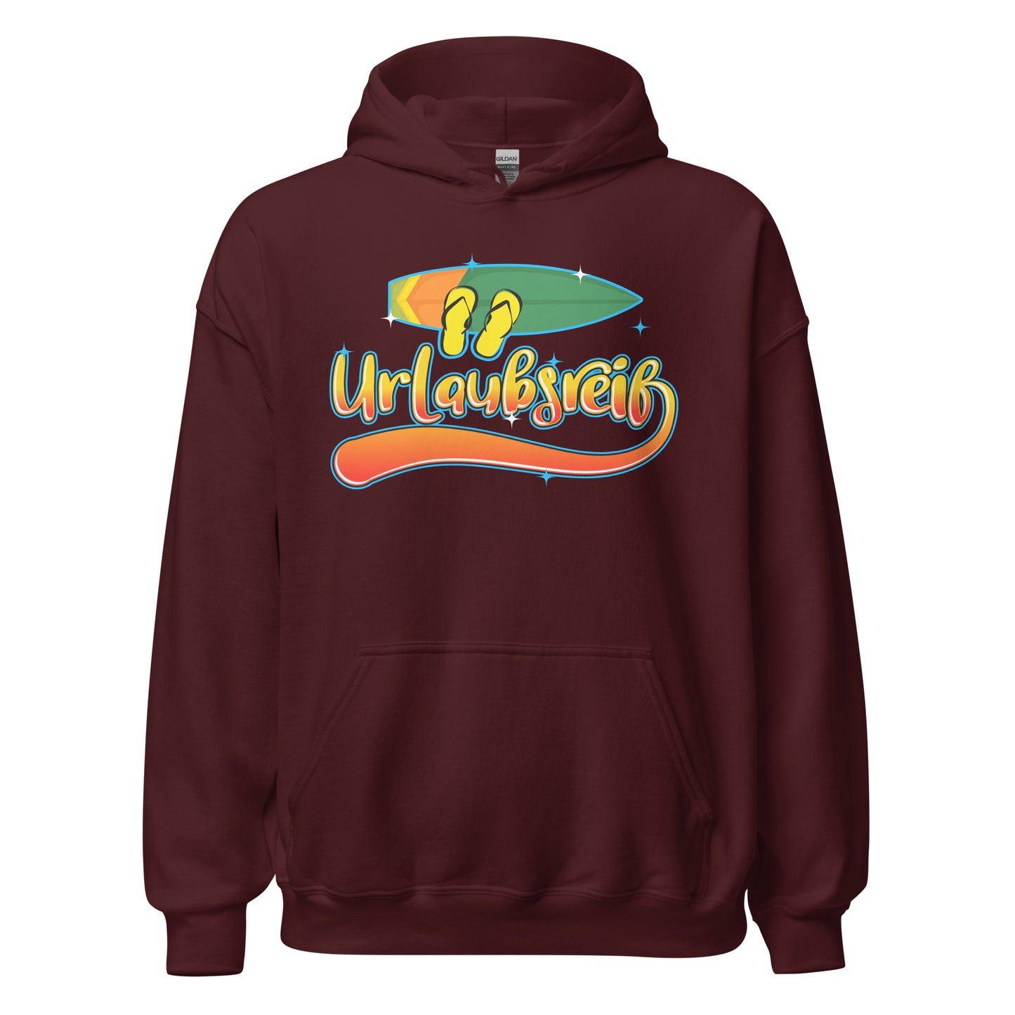 Stylischer Kapuzenpullover - UrLaubsreif! Sommerfeeling pur.
