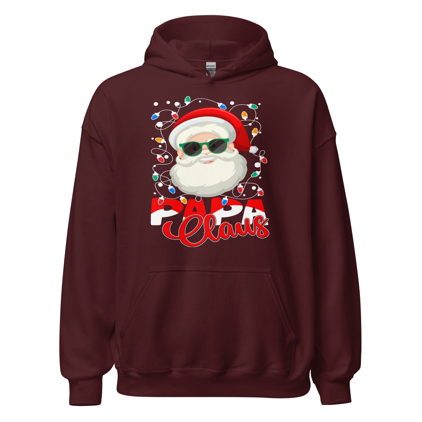 Papa Claus: Lustiger Weihnachtshoodie für festlichen Spaß!