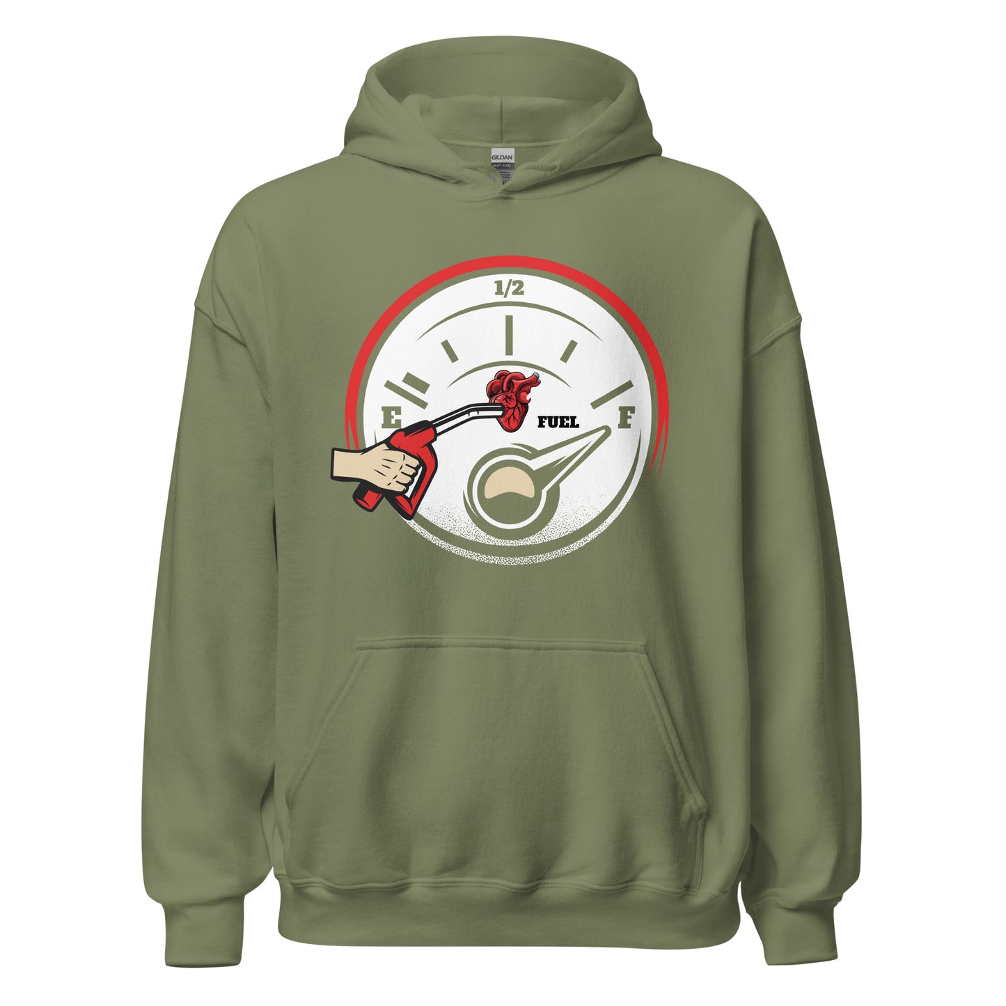 Benzin Tachonadel Hoodie | Stylischer Kapuzenpullover für Autofans
