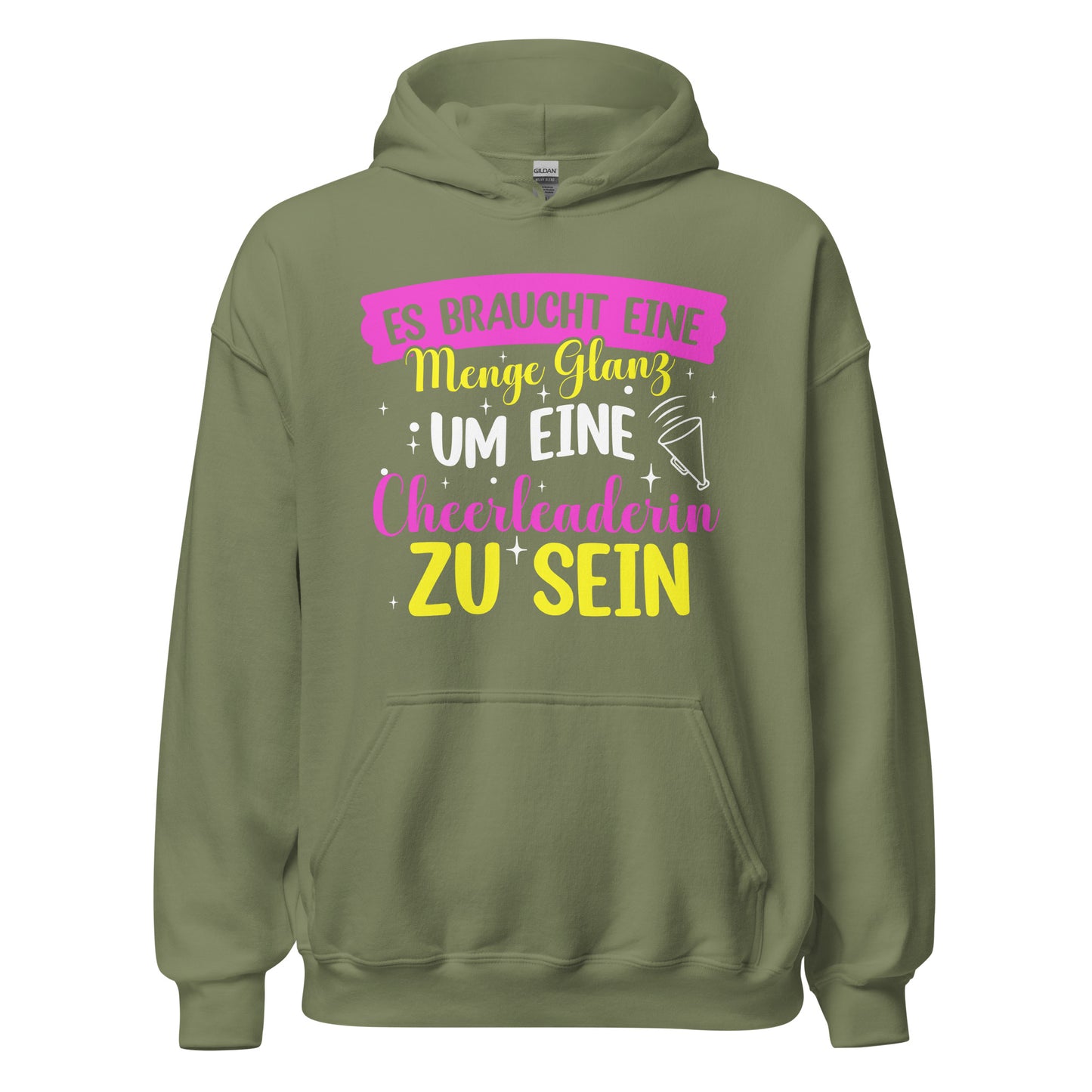 Glanzvolle Cheerleaderin Hoodie - Stylischer Kapuzenpullover für Cheer-Fans