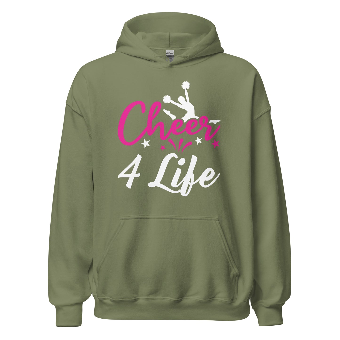 Cheer 4 Life Hoodie - Stylischer Kapuzenpullover für Cheerliebhaber