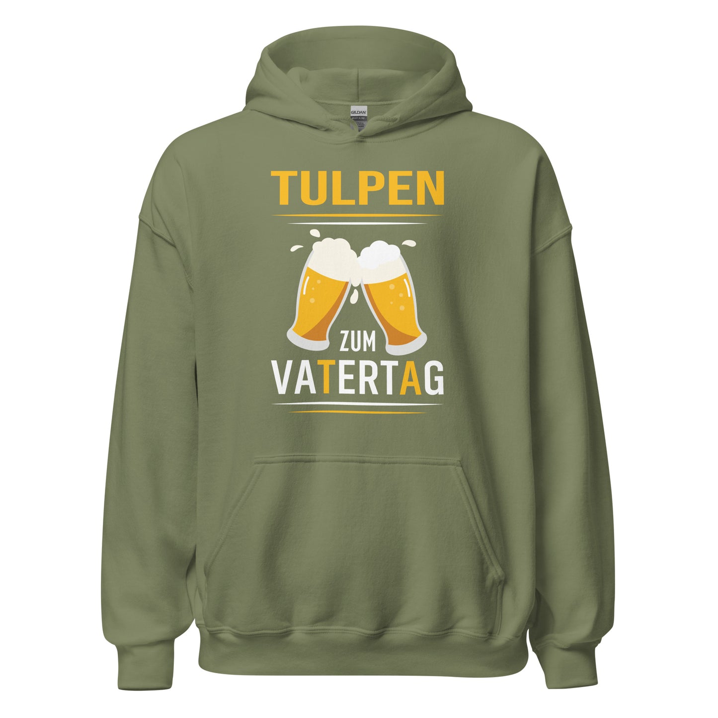 Tulpen zum Vatertag Hoodie - Stilvoller Kapuzenpullover für Väter