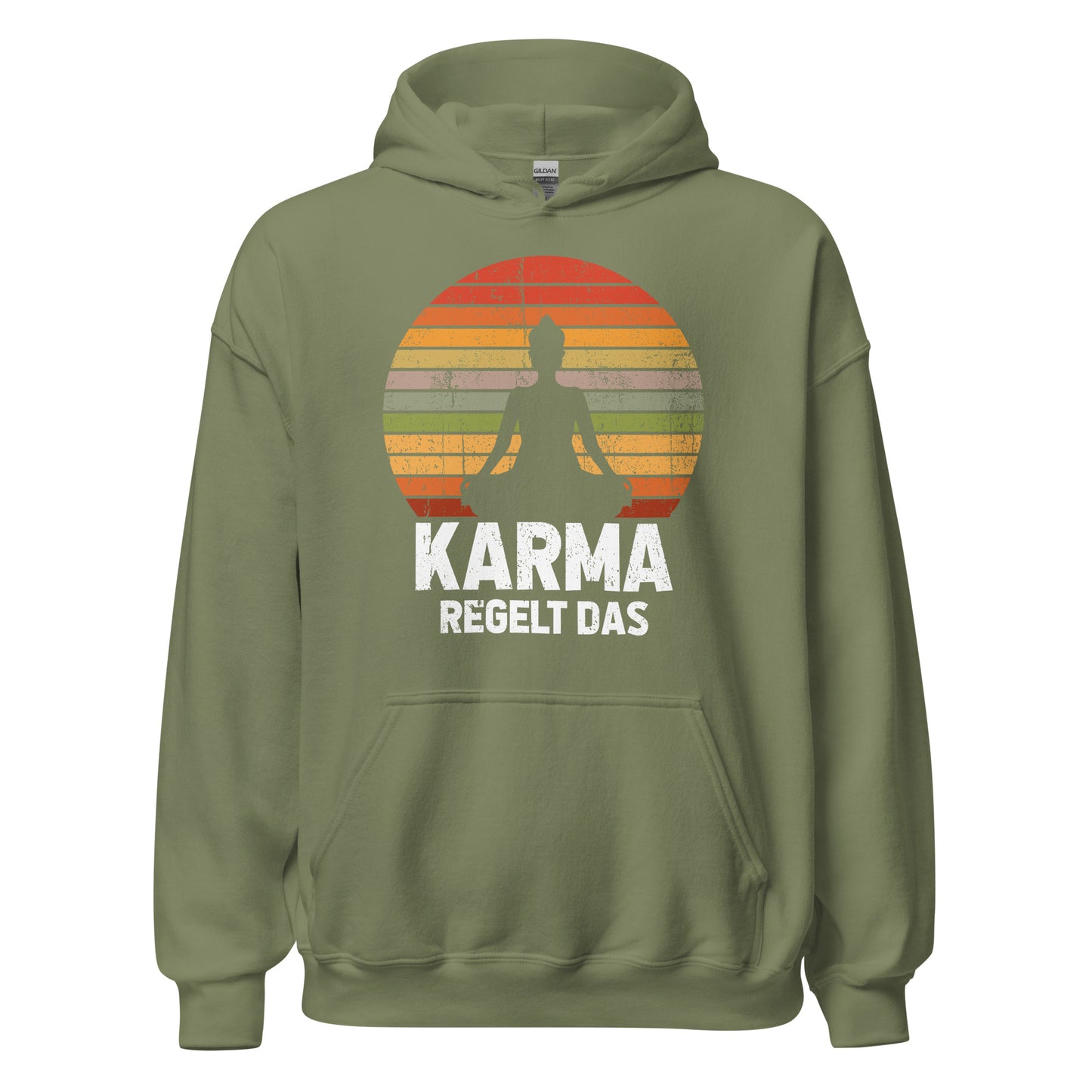 Hochwertiger Karma regelt DAS! Hoodie