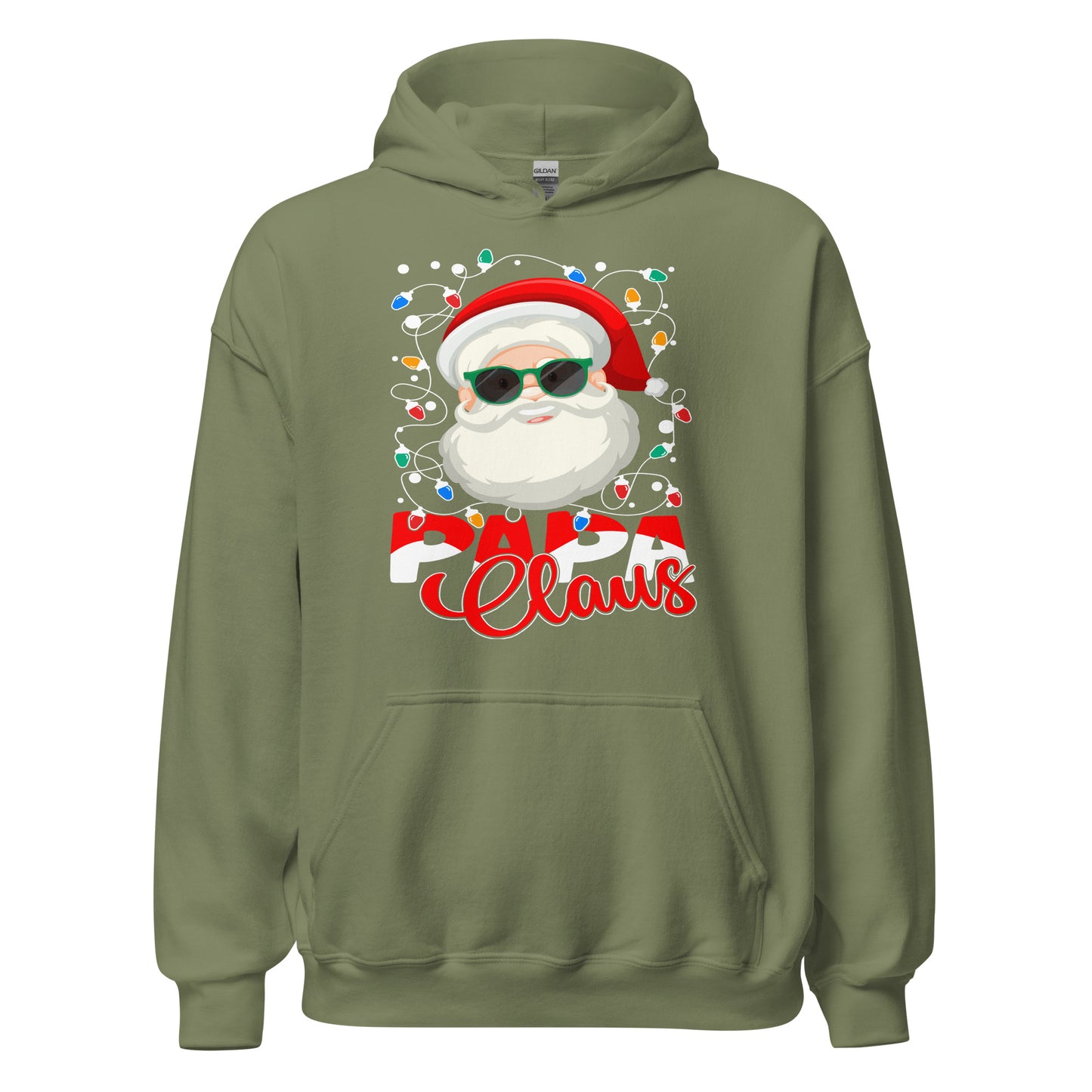 Papa Claus: Lustiger Weihnachtshoodie für festlichen Spaß!