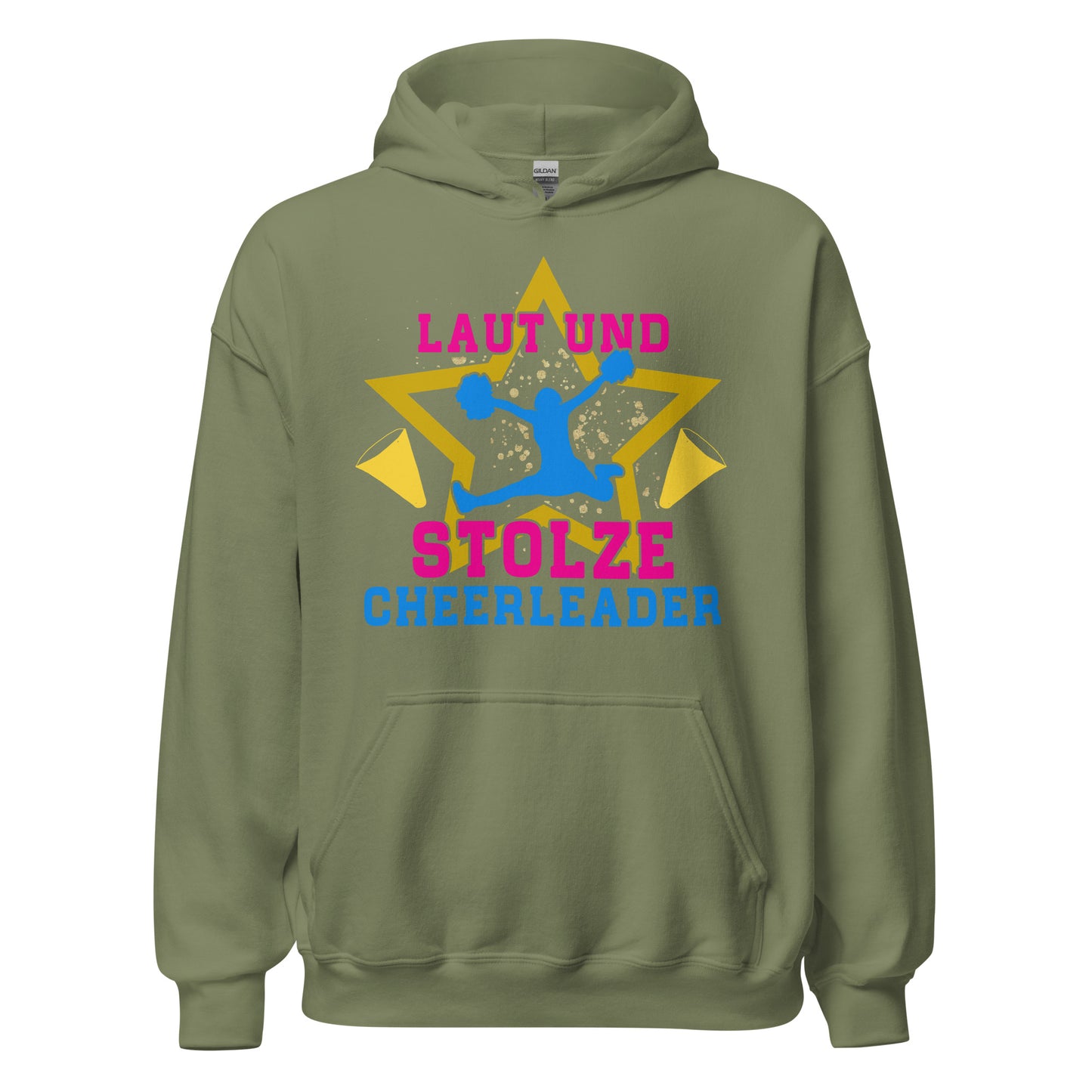 Hoodie mit Statement: Laut und STOLZE Cheerleader Power