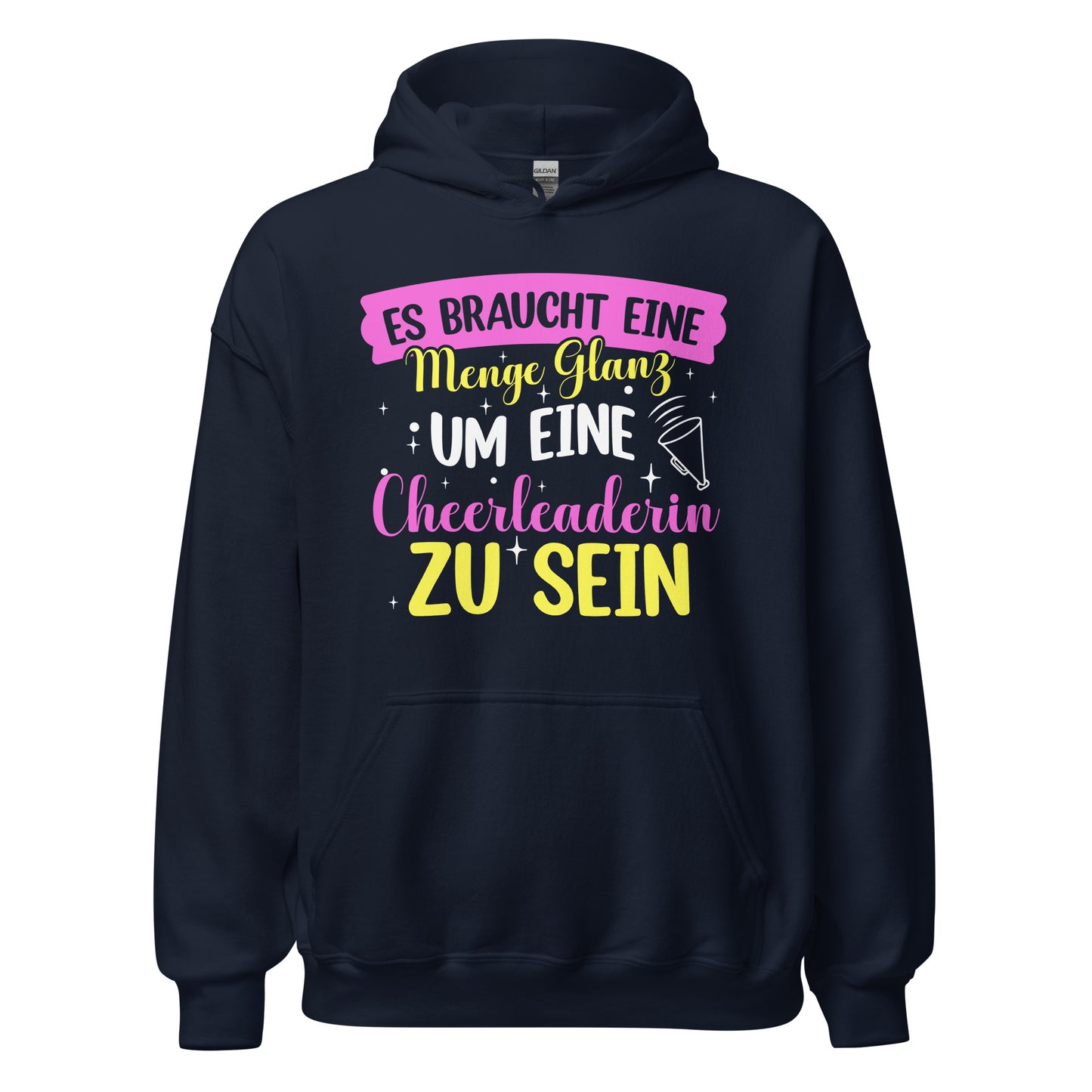 Glanzvolle Cheerleaderin Hoodie - Stylischer Kapuzenpullover für Cheer-Fans