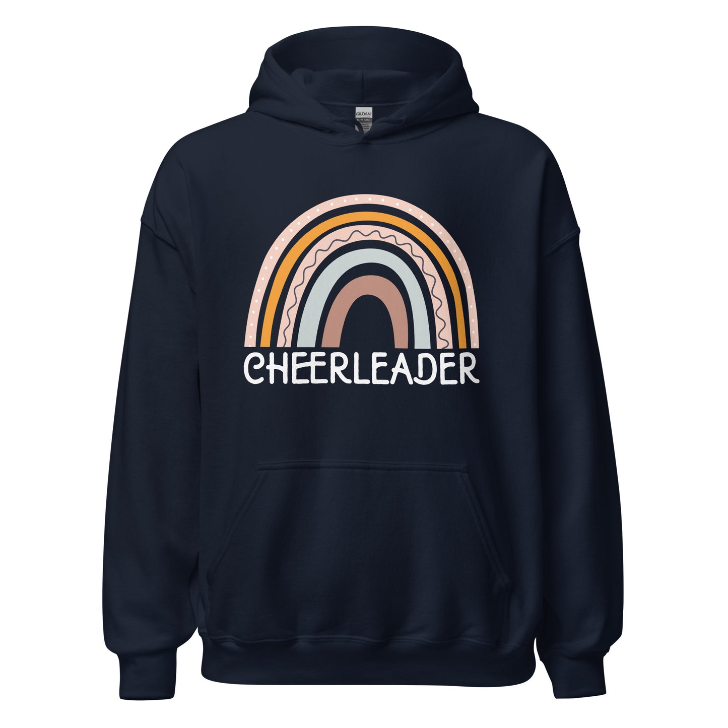 Cheerleader Rainbow Hoodie - Stylischer Kapuzenpullover