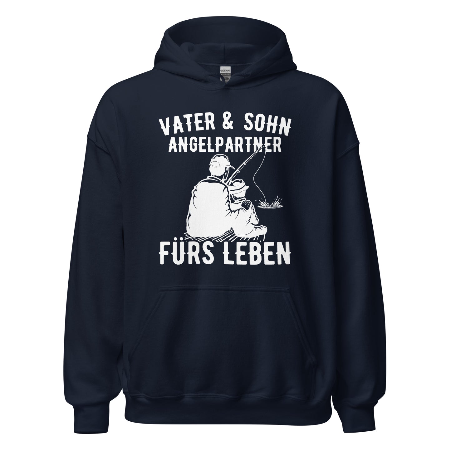 Vater und Sohn Hoodie - Angelpartner fürs Leben