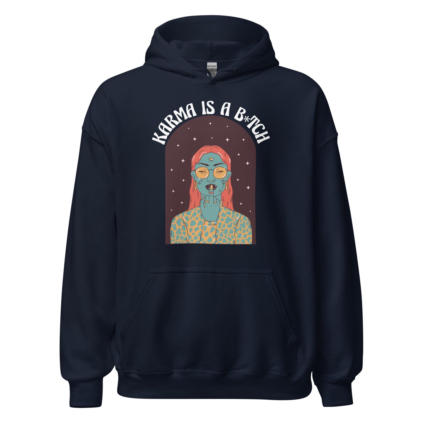 Karma B-tch Hoodie - Stilvoll und unvergesslich!