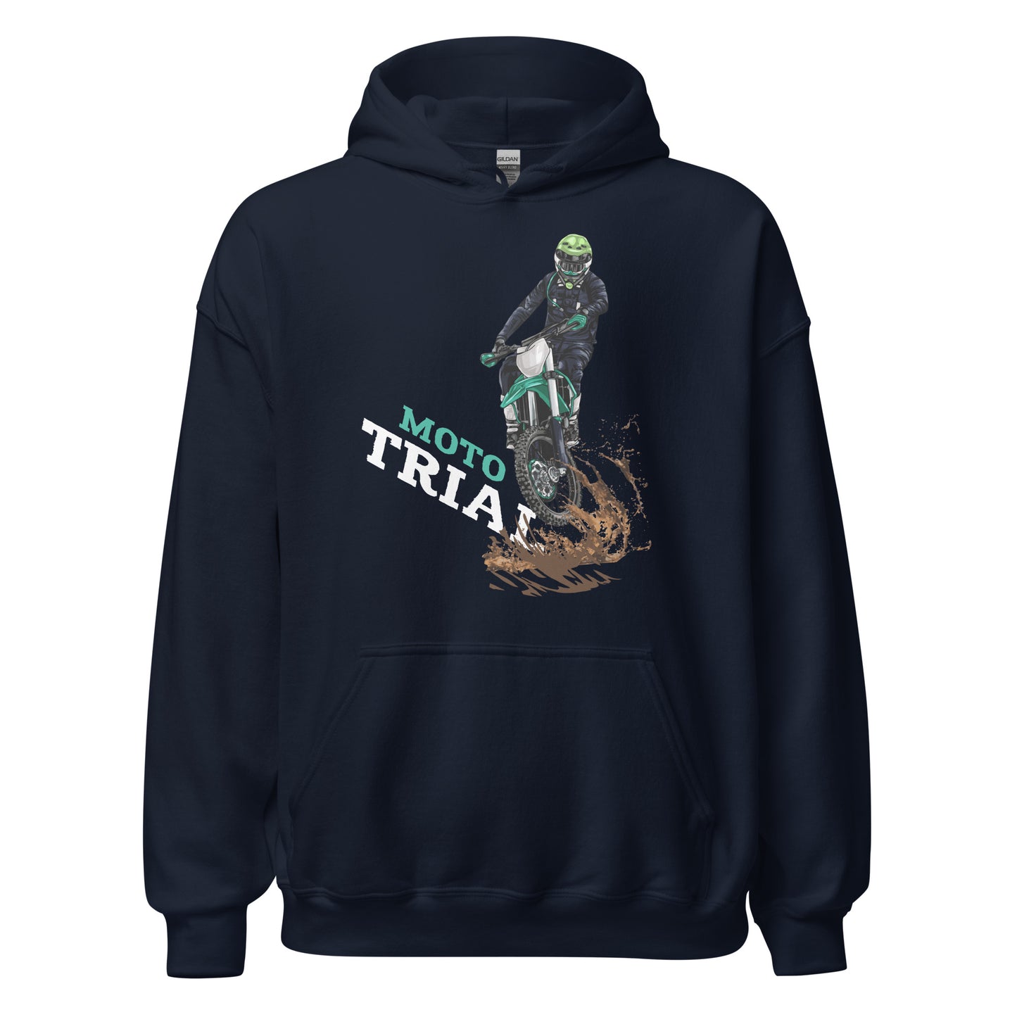 Moto Trial - Motocross Action Hoodie für wahre Offroad-Fans