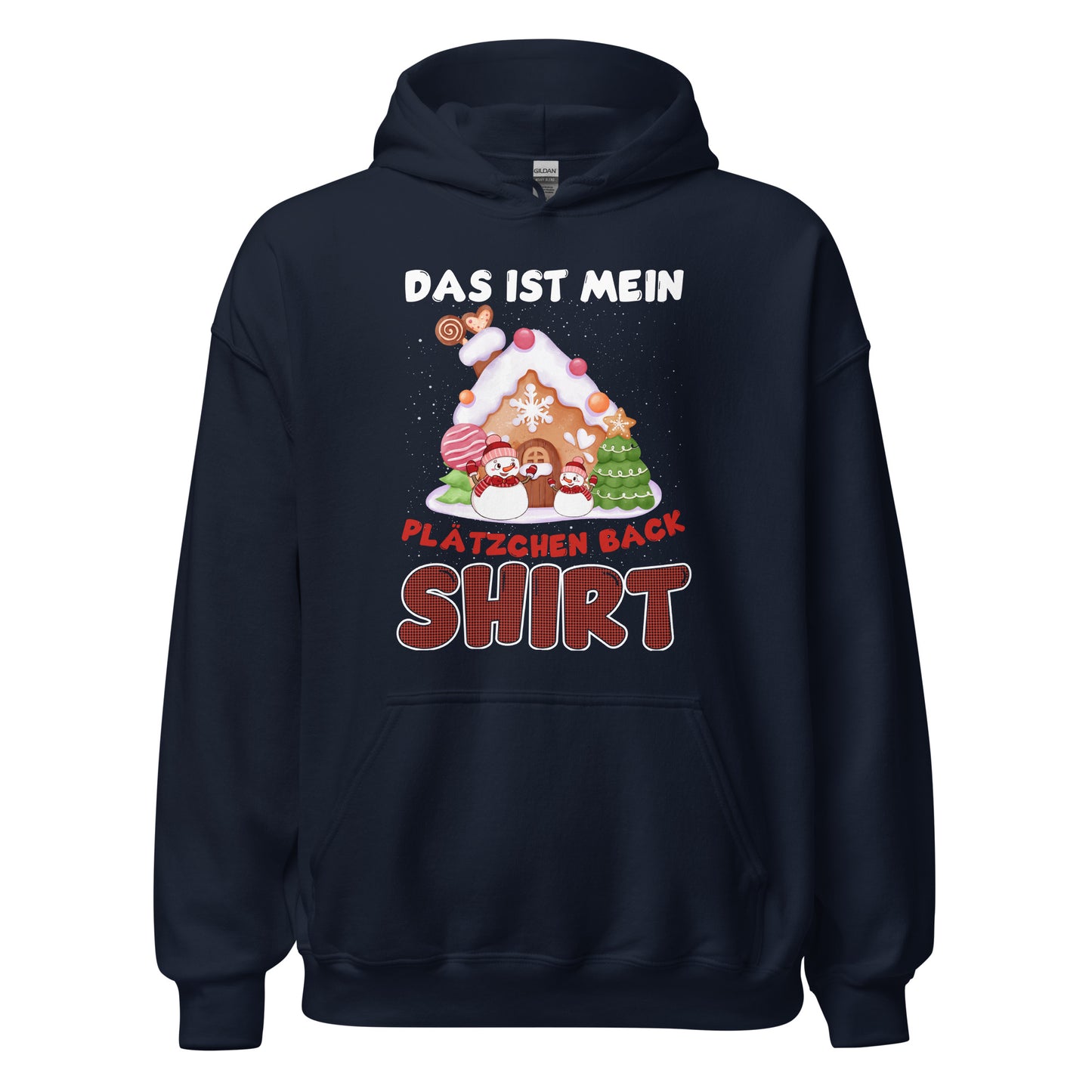 Plätzchen Pack Hoodie - Weihnachts-Shirt Kapuzenpullover