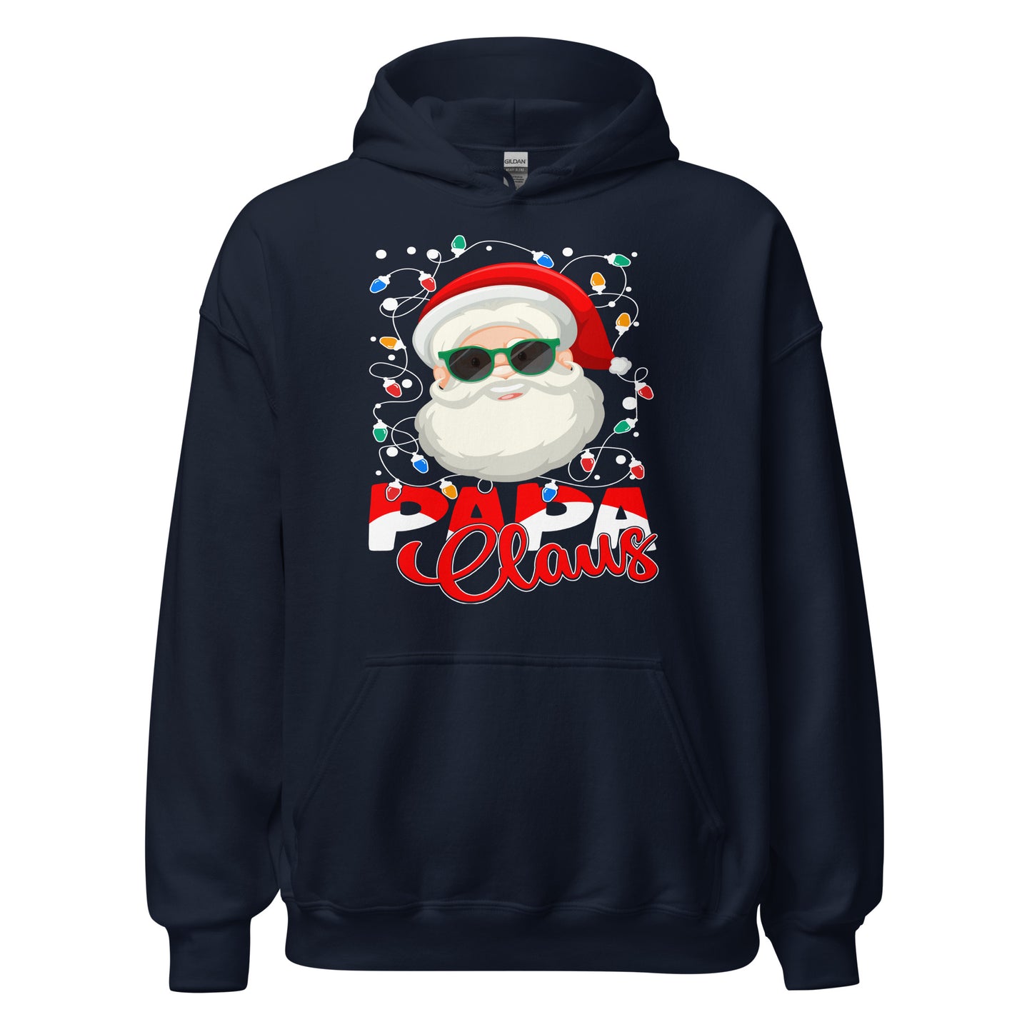 Papa Claus: Lustiger Weihnachtshoodie für festlichen Spaß!