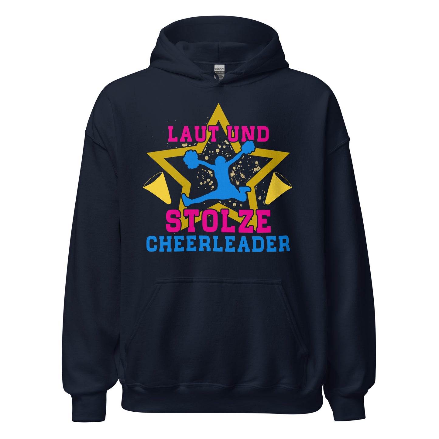 Hoodie mit Statement: Laut und STOLZE Cheerleader Power