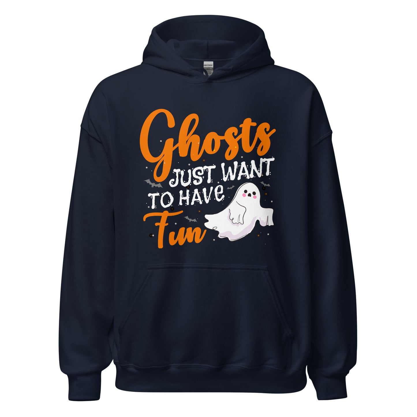 Halloween Hoodie: Ghosts just want to have FUN - Geister-Kapuzenpullover für gruseligen Spaß