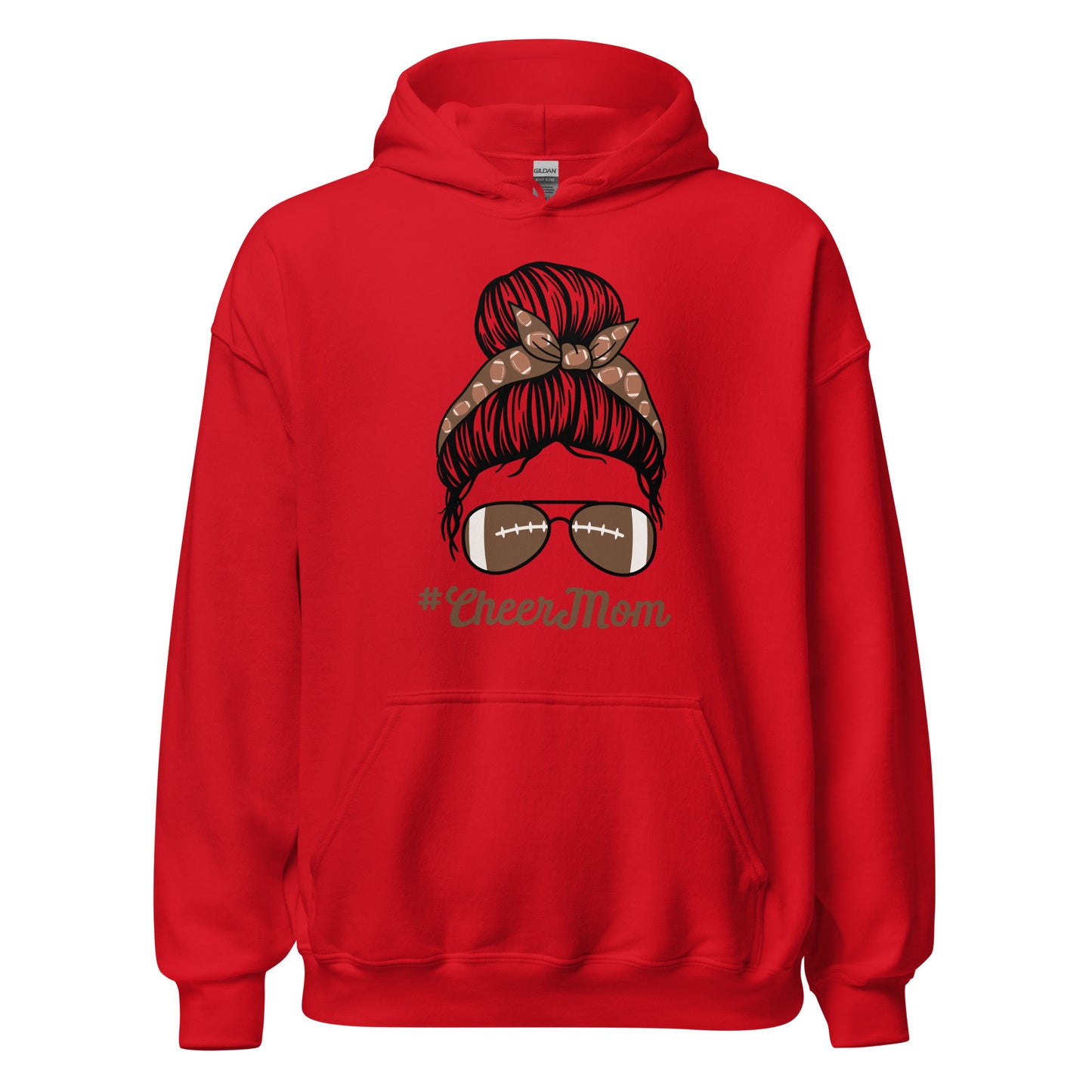 CheerMOM Hoodie - Stolzer Kapuzenpullover für Cheerleading Mütter