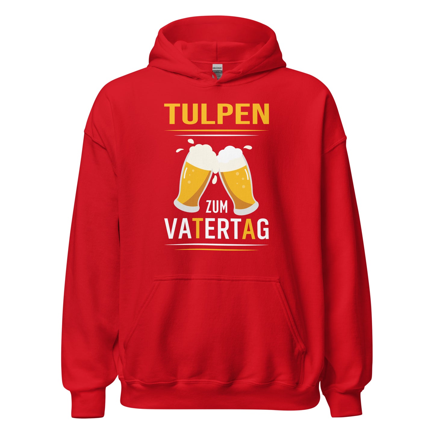 Tulpen zum Vatertag Hoodie - Stilvoller Kapuzenpullover für Väter
