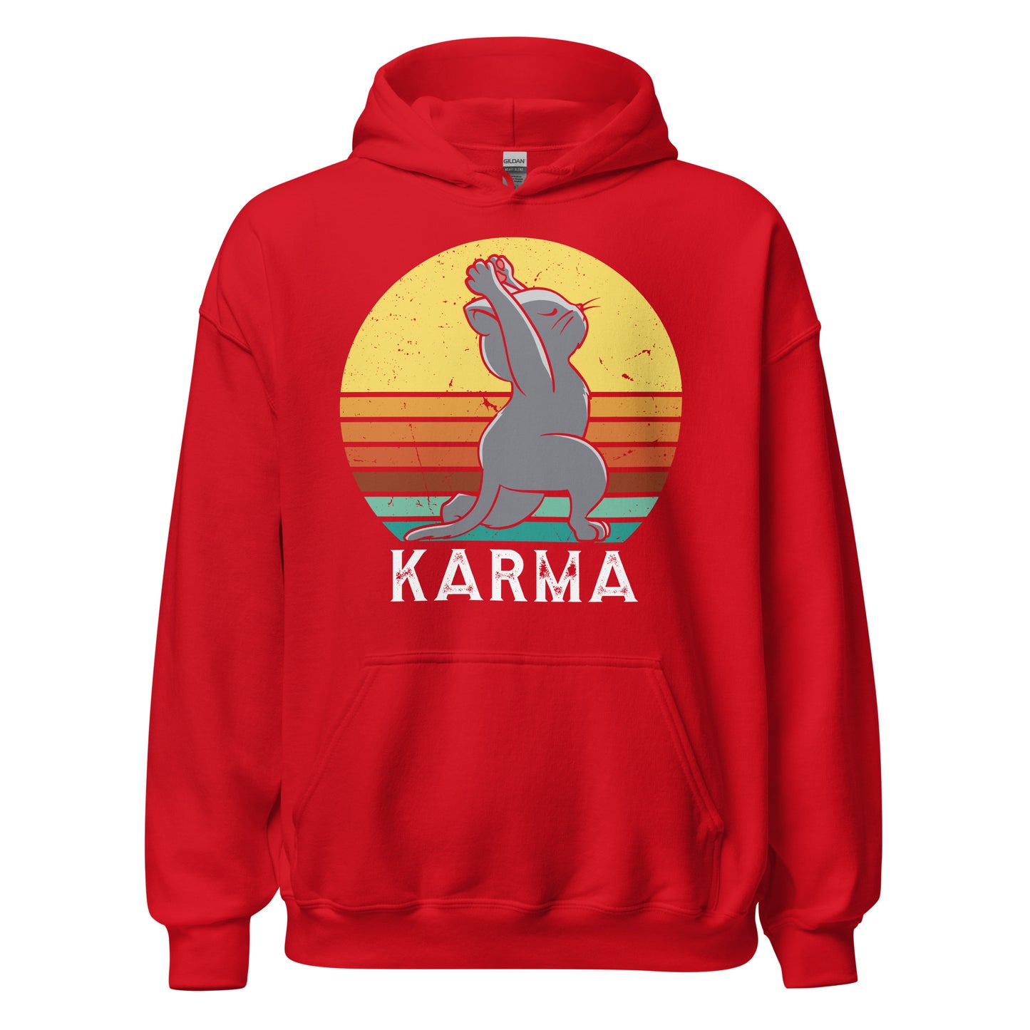 Karma Cat Hoodie - Stilvoll mit Karma!
