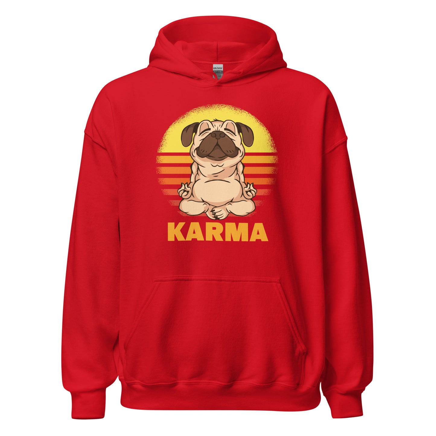Karma Mops Hoodie | Stilvoll und karmisch inspiriert