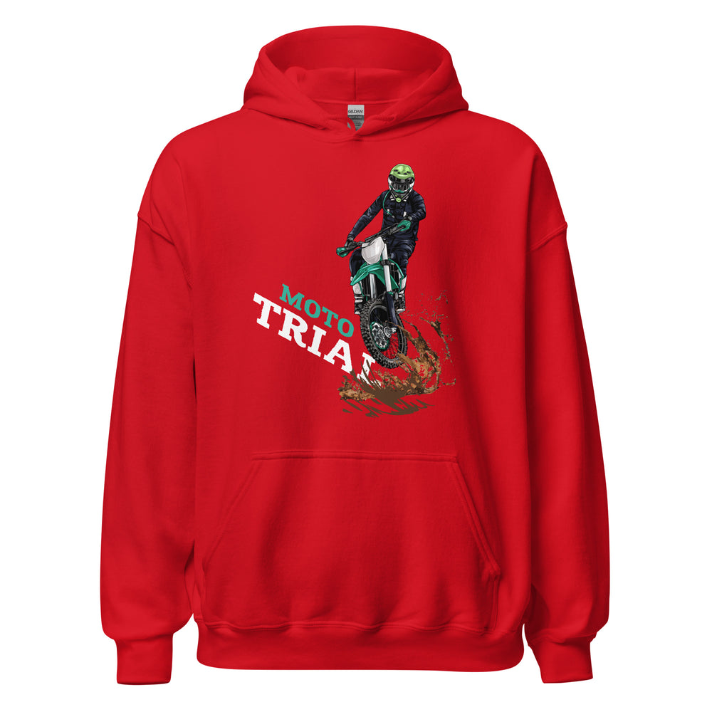 Moto Trial - Motocross Action Hoodie für wahre Offroad-Fans