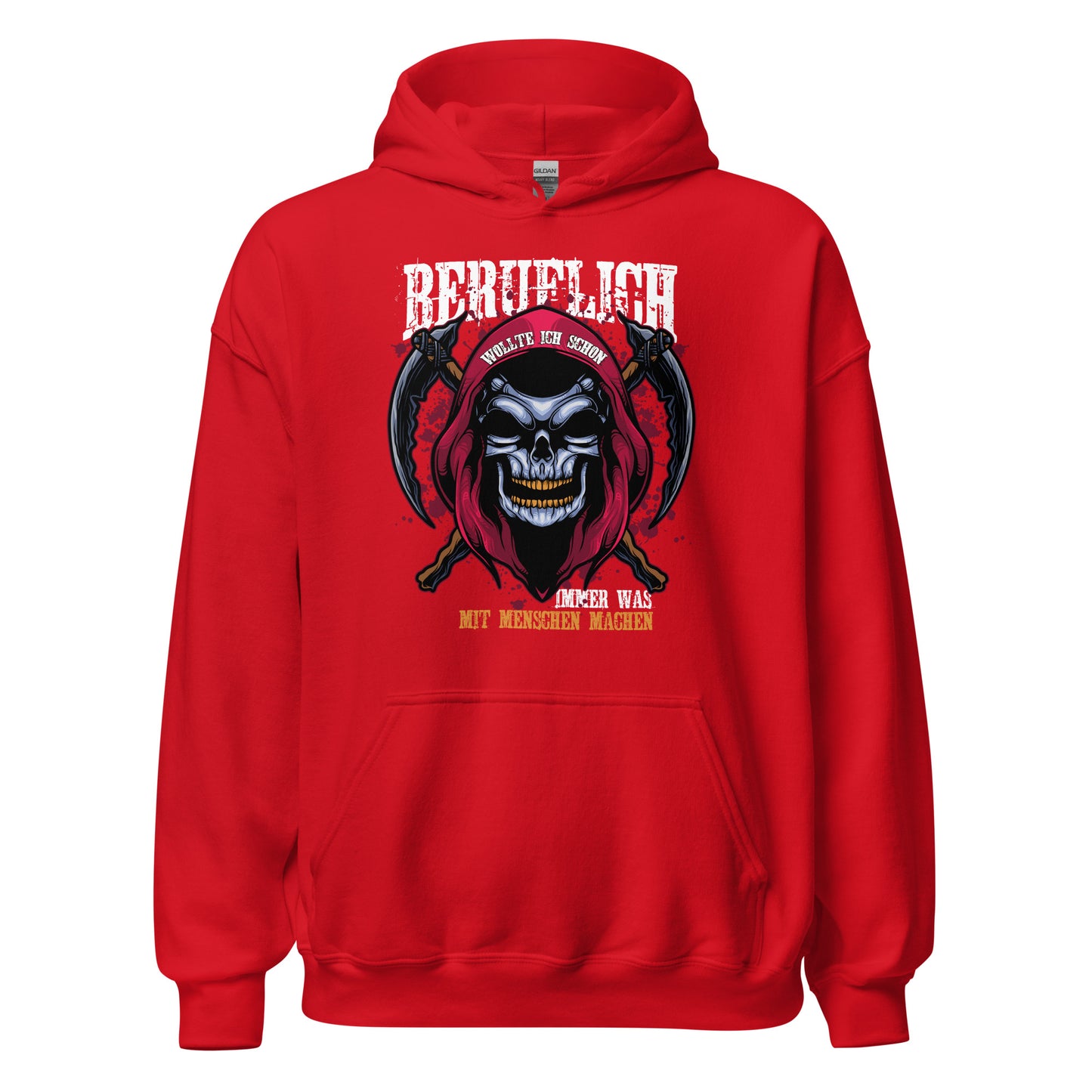 Beruflich was mit Menschen machen! Hoodie | Inspirierender Kapuzenpullover
