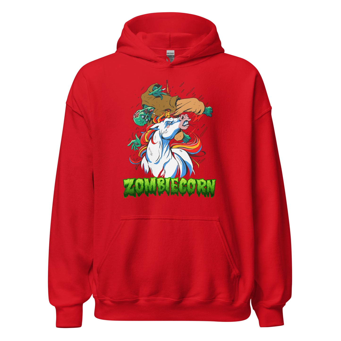 Zombiecorn - Lustiger Halloween-Pullover mit märchenhaftem Grusel