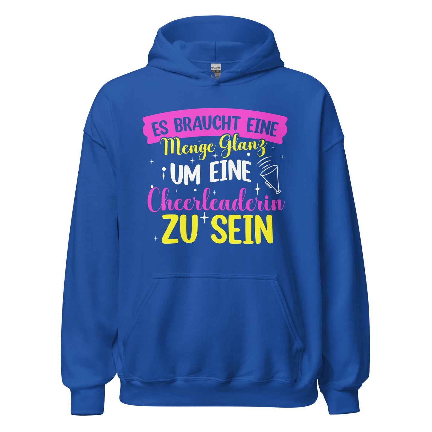 Glanzvolle Cheerleaderin Hoodie - Stylischer Kapuzenpullover für Cheer-Fans