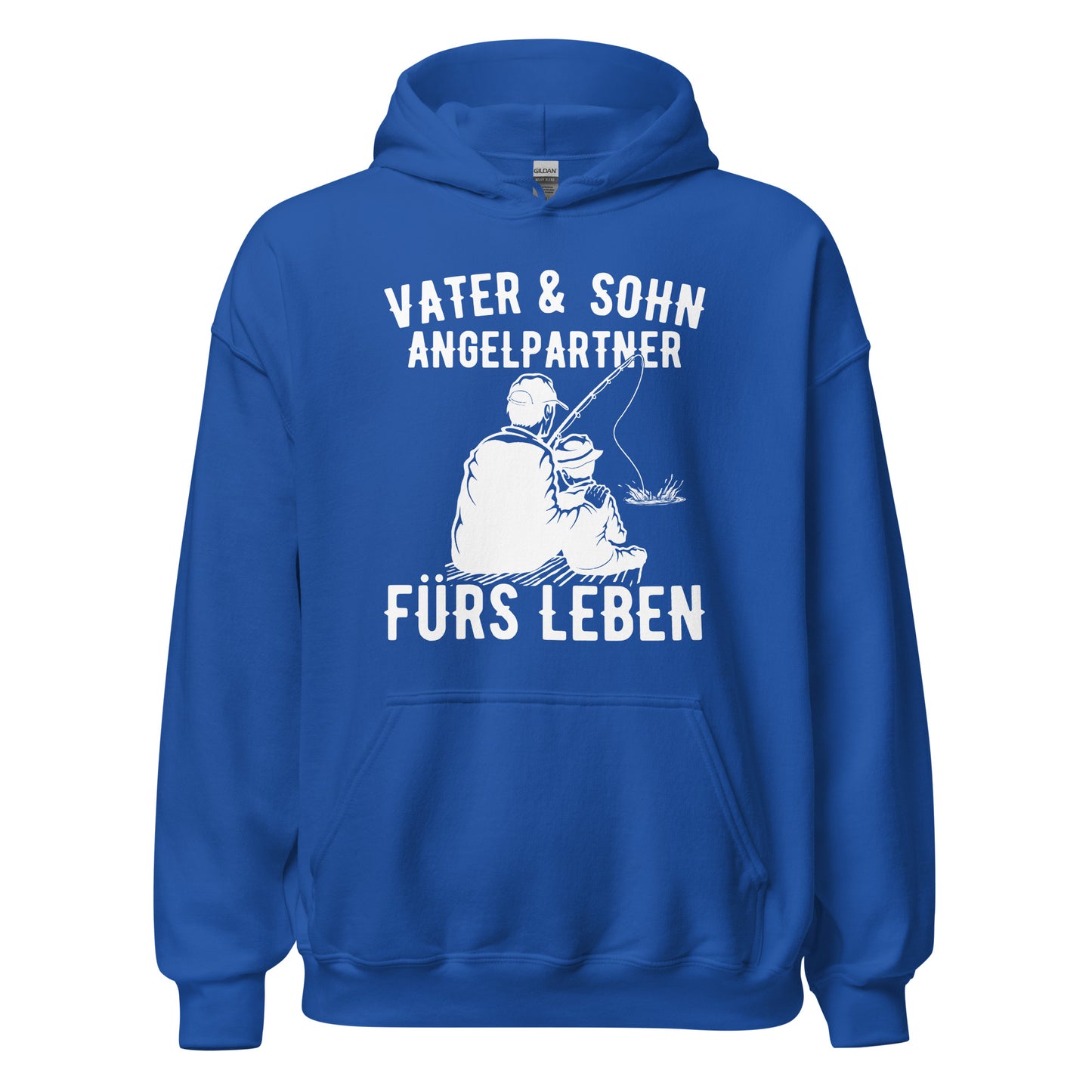 Vater und Sohn Hoodie - Angelpartner fürs Leben