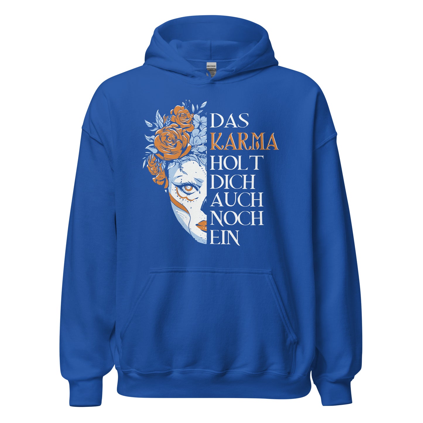 Das Karma holt dich ein!" - Trendiger Kapuzenpullover