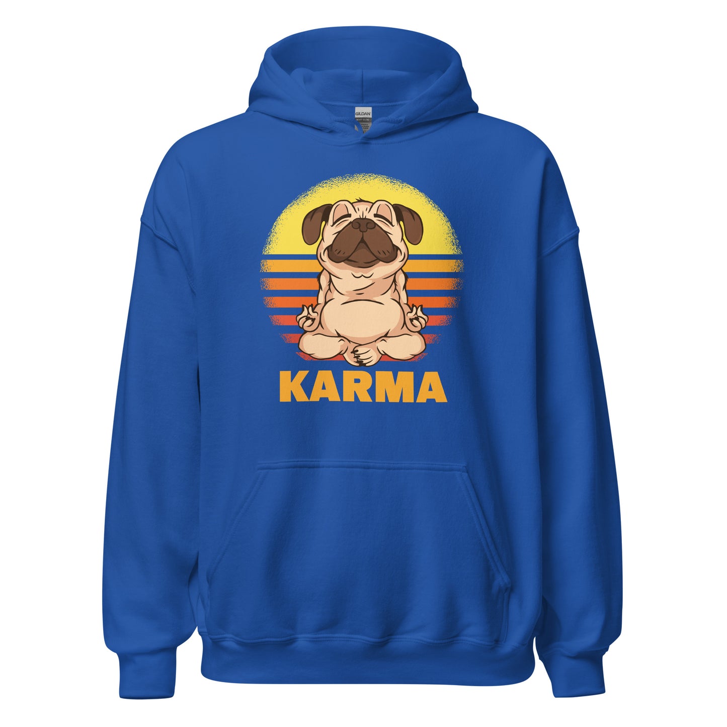Karma Mops Hoodie | Stilvoll und karmisch inspiriert