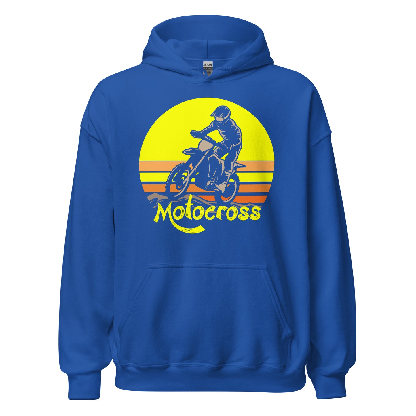Motocross Retro Vintage Hoodie - Stilvoller Look für echte Fans