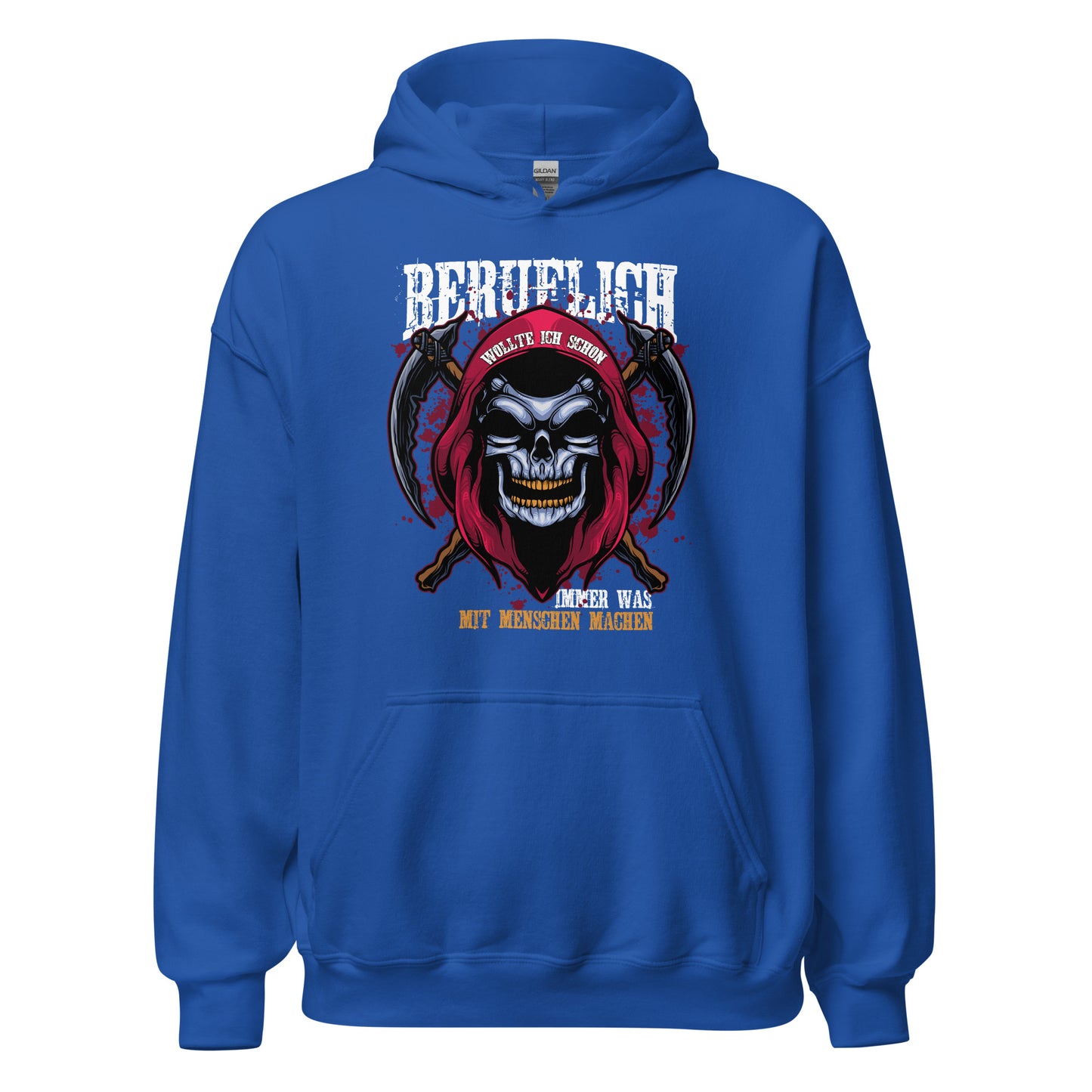 Beruflich was mit Menschen machen! Hoodie | Inspirierender Kapuzenpullover