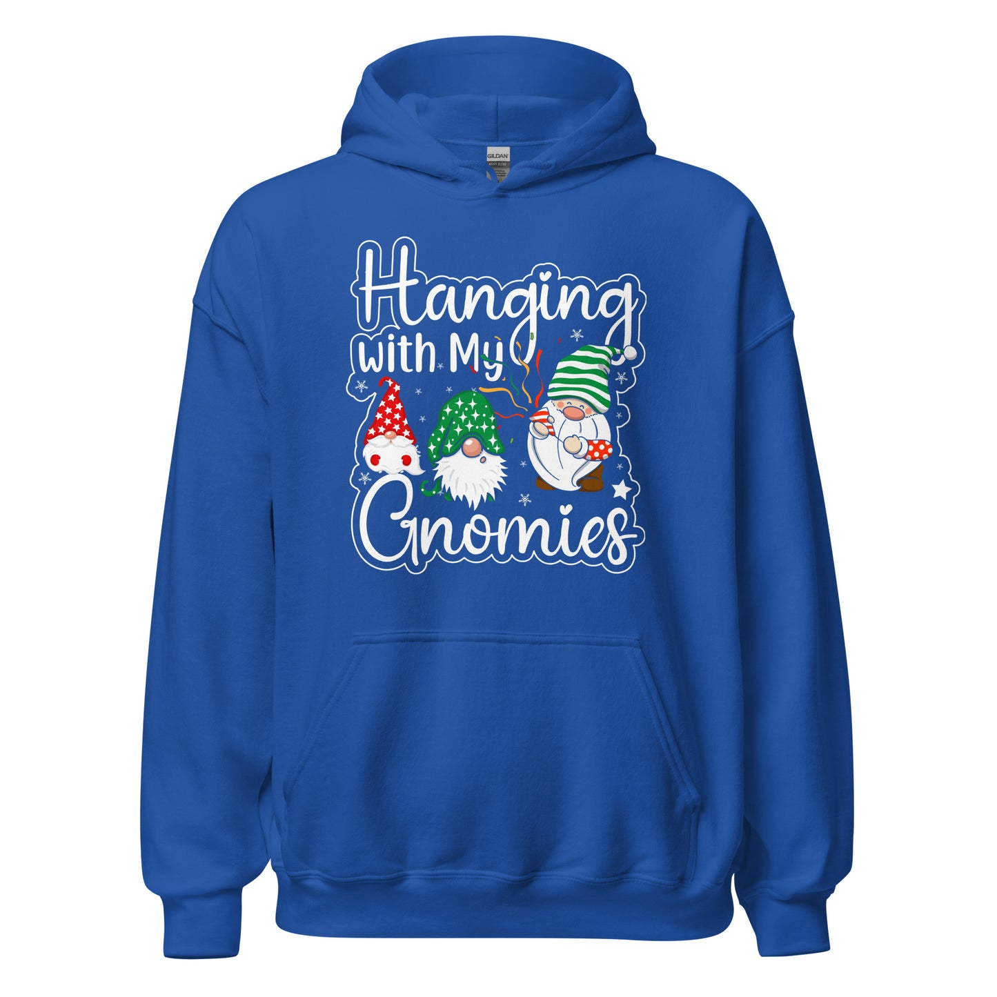 Hanging with my Gnomies Hoodie - Fun Weihnachten Christmas Kapuzenpullover