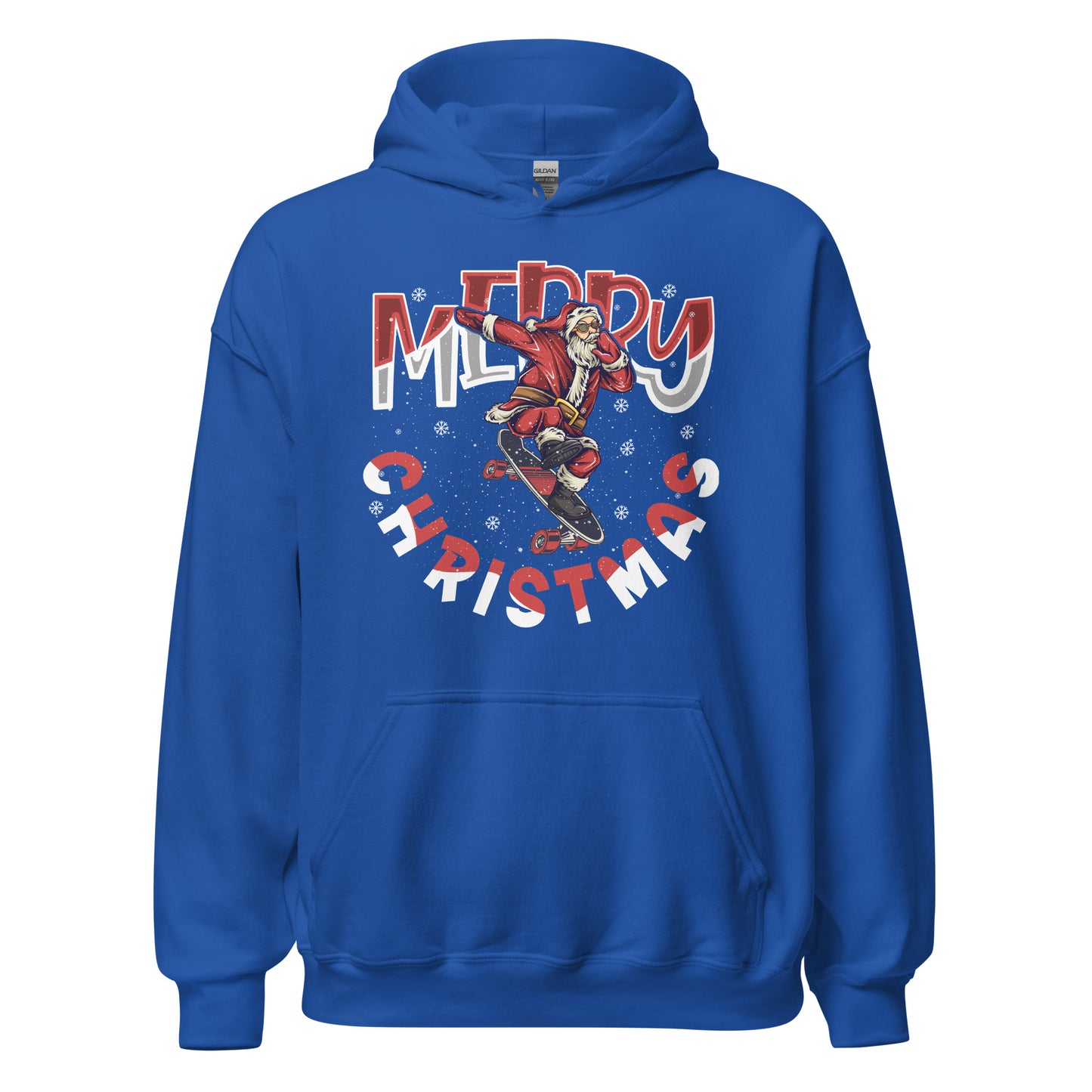 Merry Christmas Skater Hoodie: Einzigartiger Style für festliche Tage