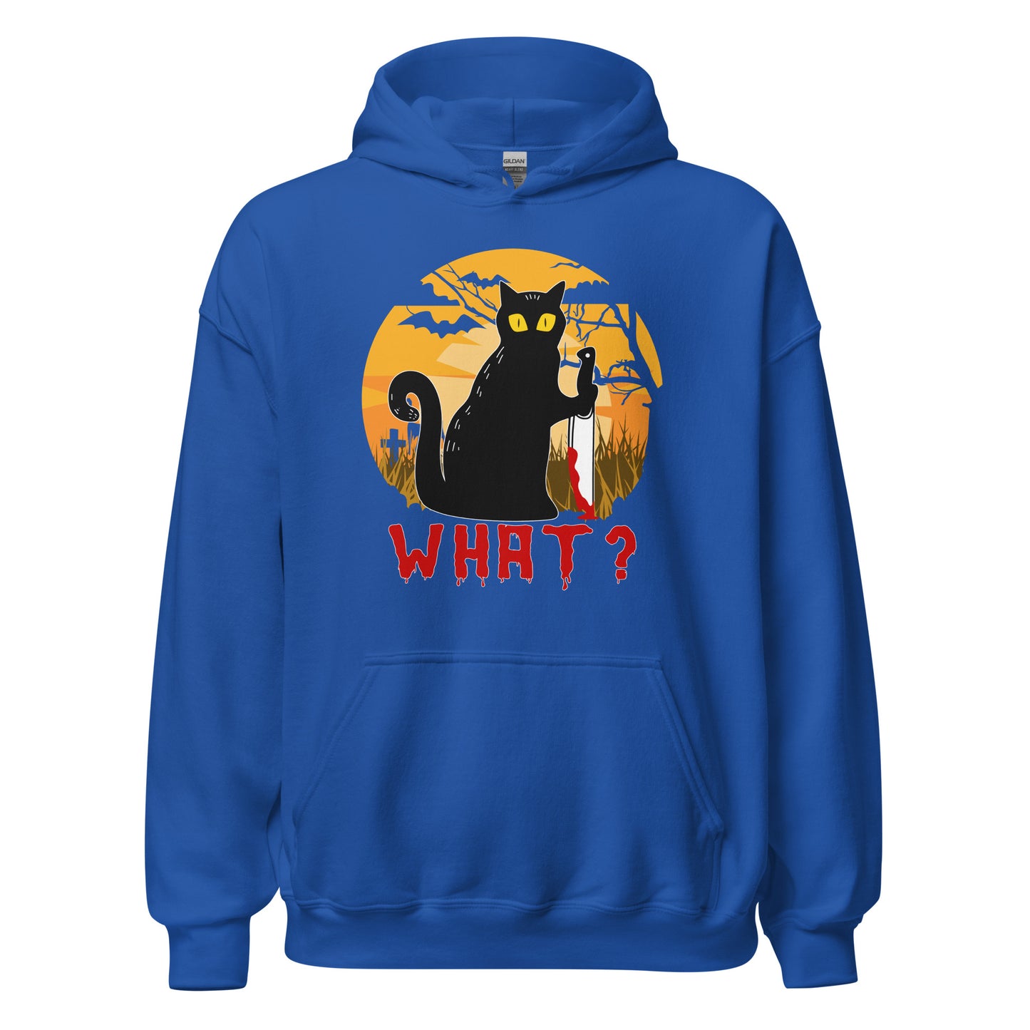 WHAT. Katzen Horror Halloween - Gruselpullover mit Kultfaktor