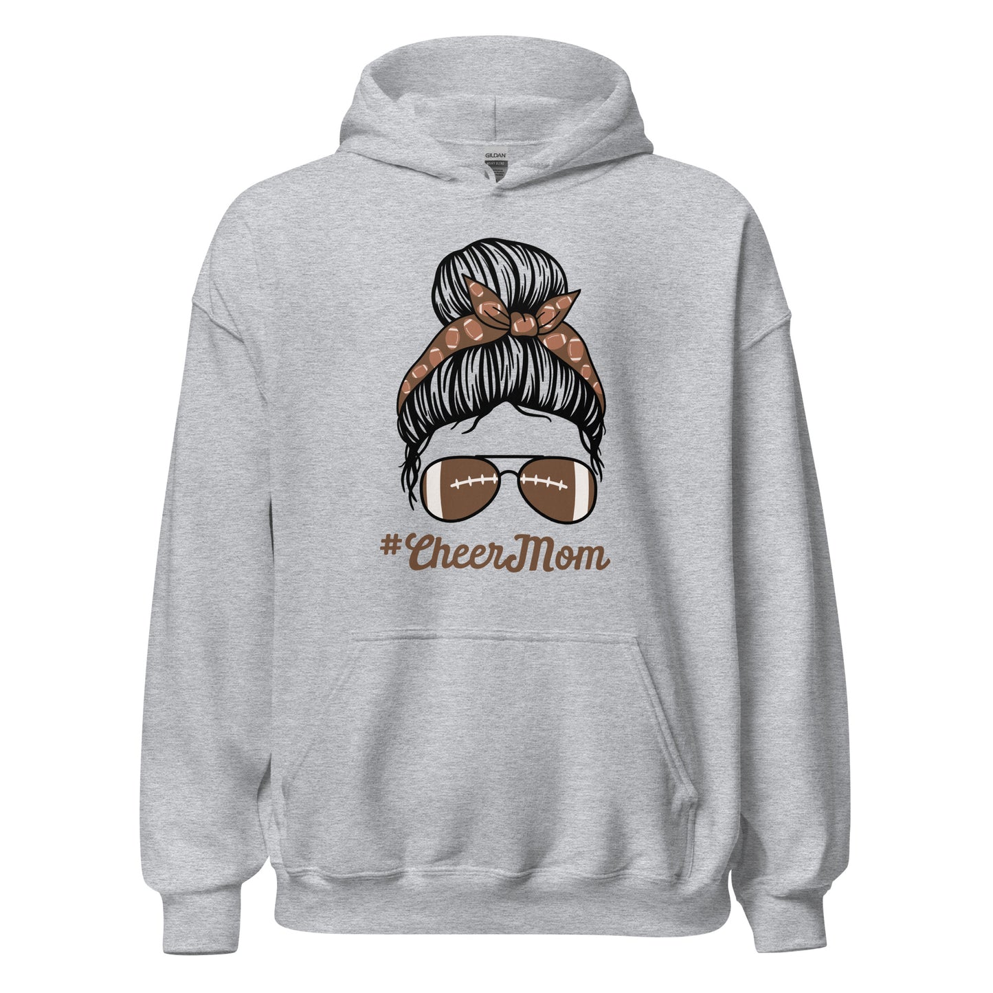 CheerMOM Hoodie - Stolzer Kapuzenpullover für Cheerleading Mütter