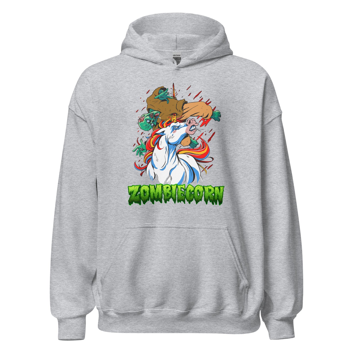 Zombiecorn - Lustiger Halloween-Pullover mit märchenhaftem Grusel