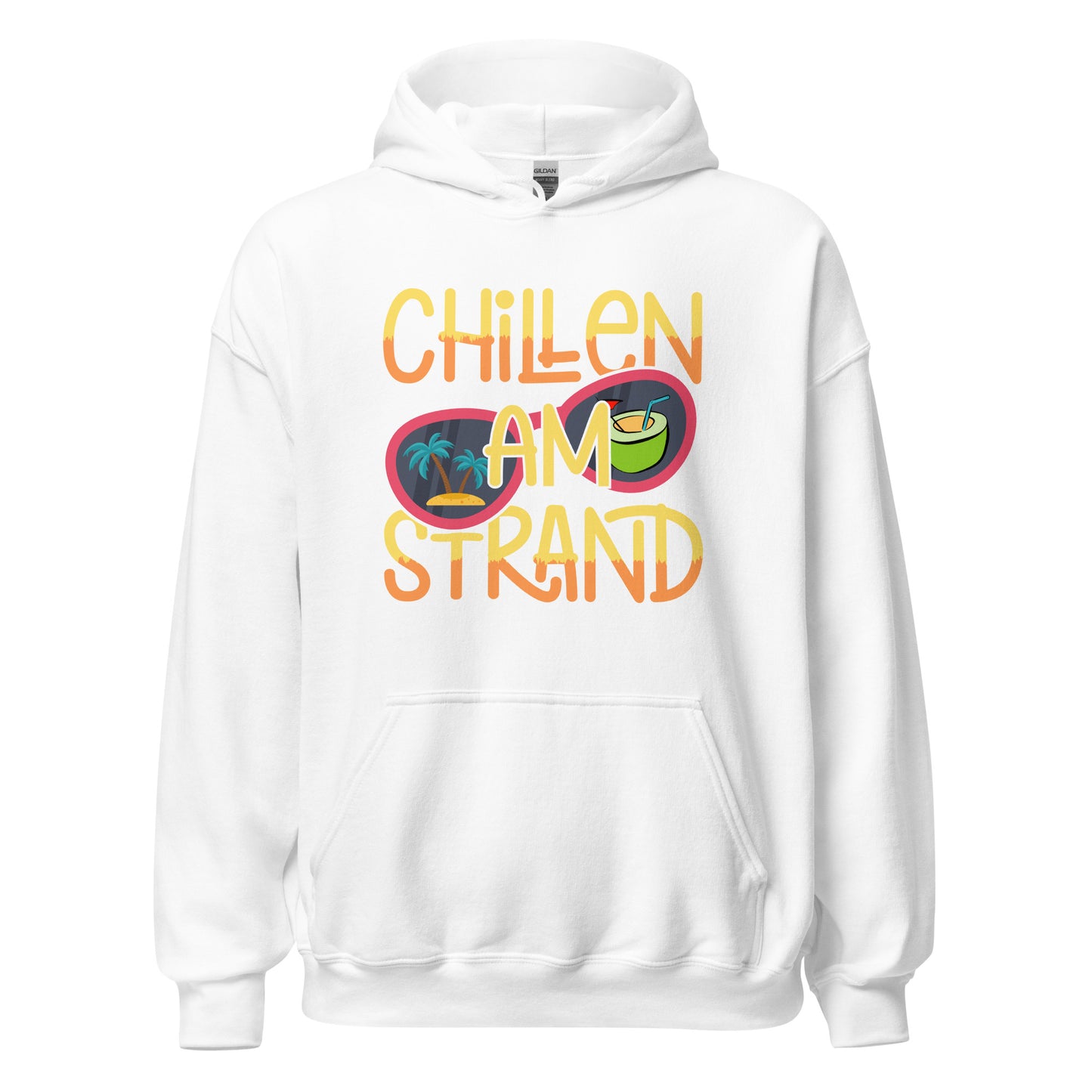 Sommerfeeling pur! Strand-Chill Kapuzenpullover