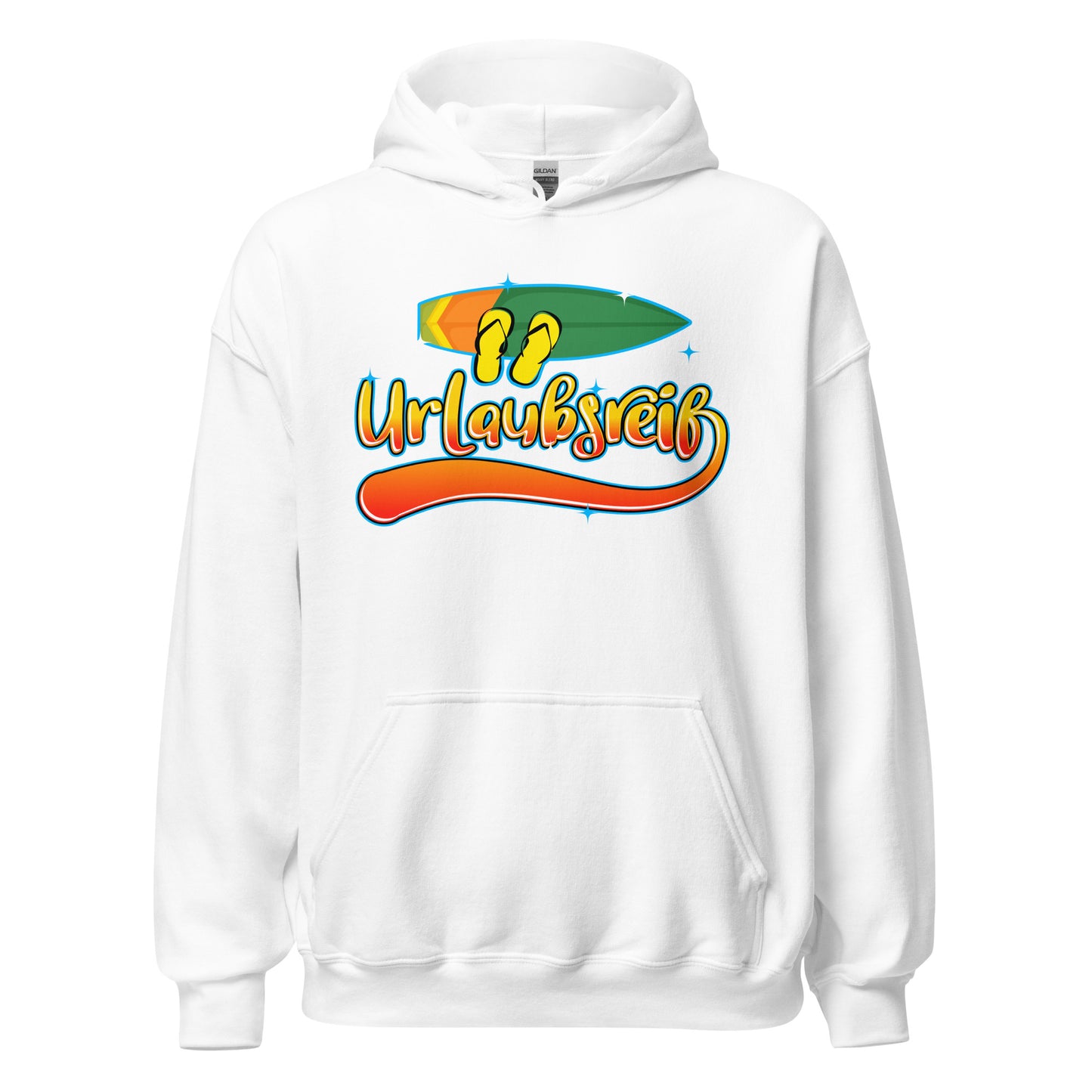 Stylischer Kapuzenpullover - UrLaubsreif! Sommerfeeling pur.