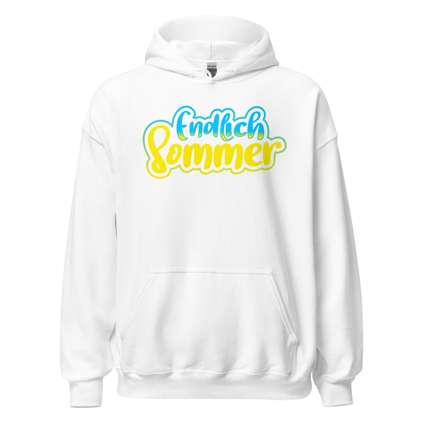 Endlich Sommer Hoodie | Logo Style Kapuzenpullover