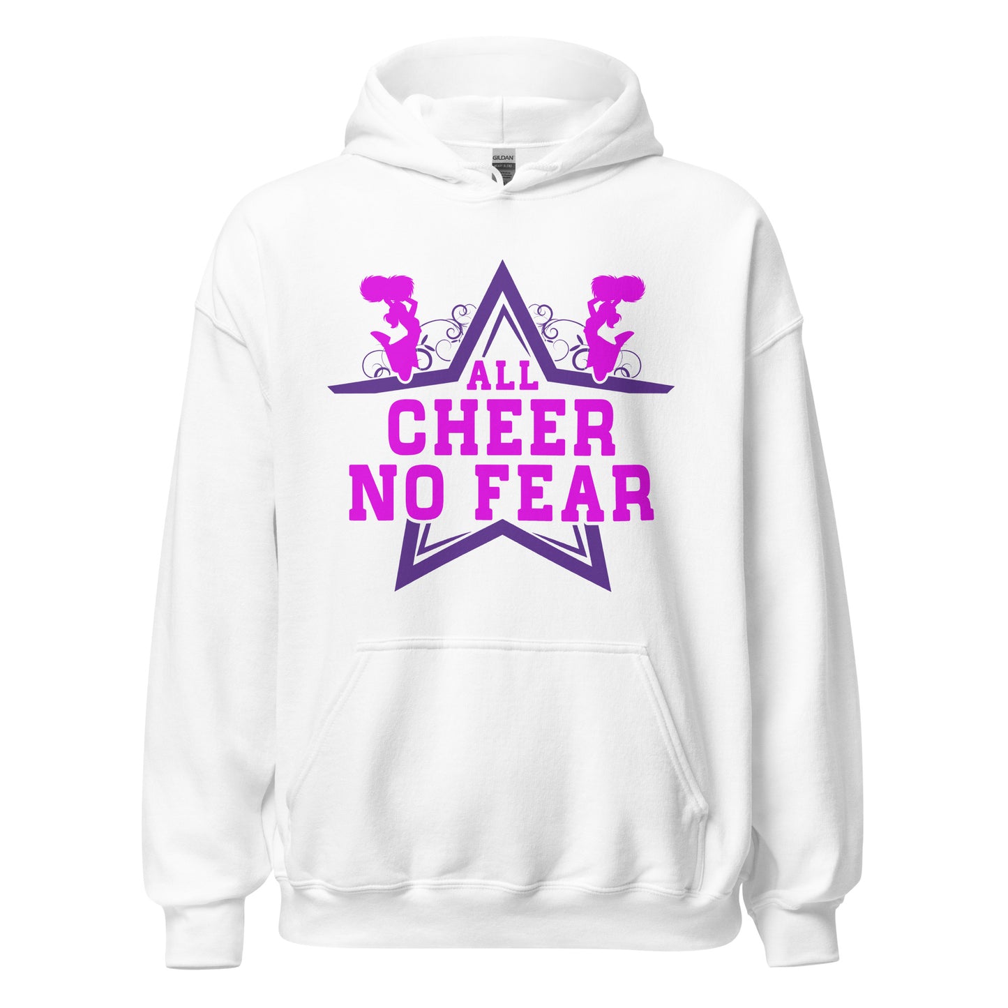 All Cheer No Fear: Hoodie für furchtlose Cheerleading Fans!