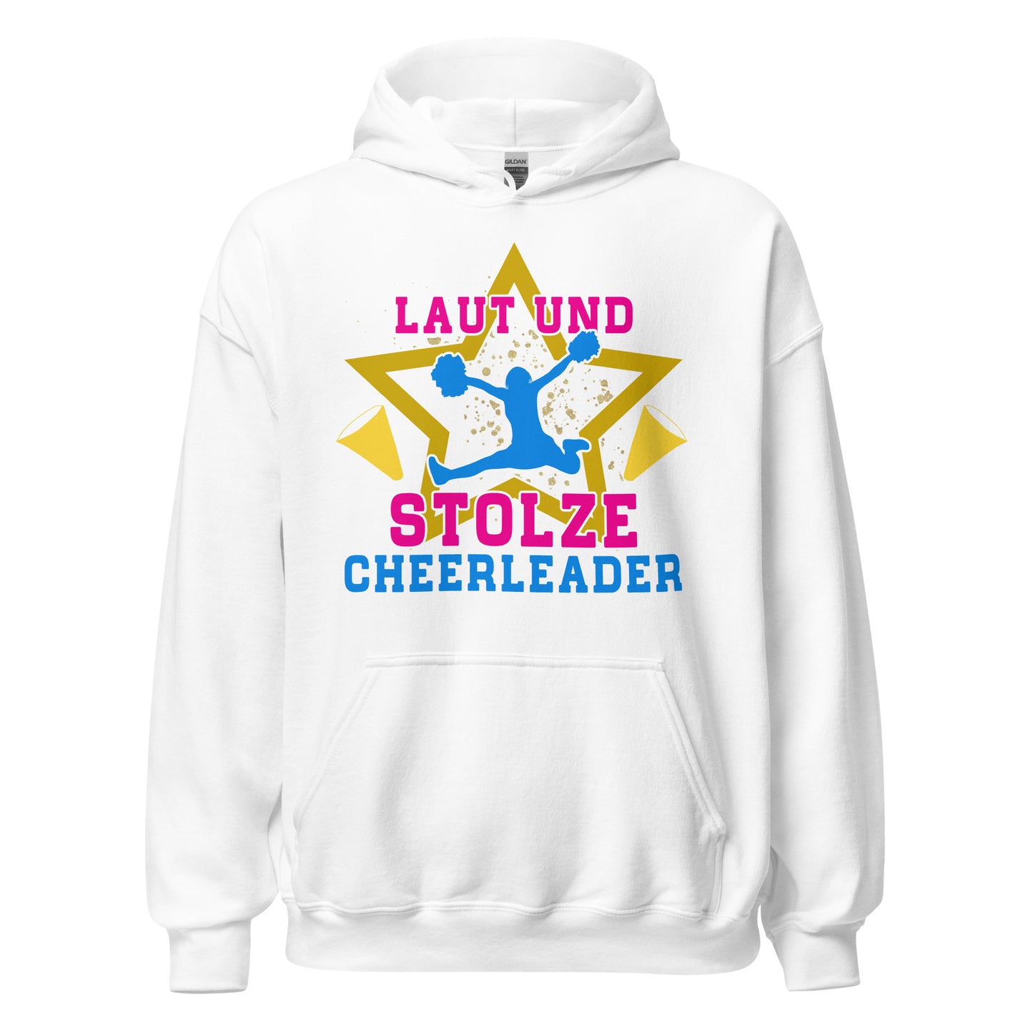 Hoodie mit Statement: Laut und STOLZE Cheerleader Power