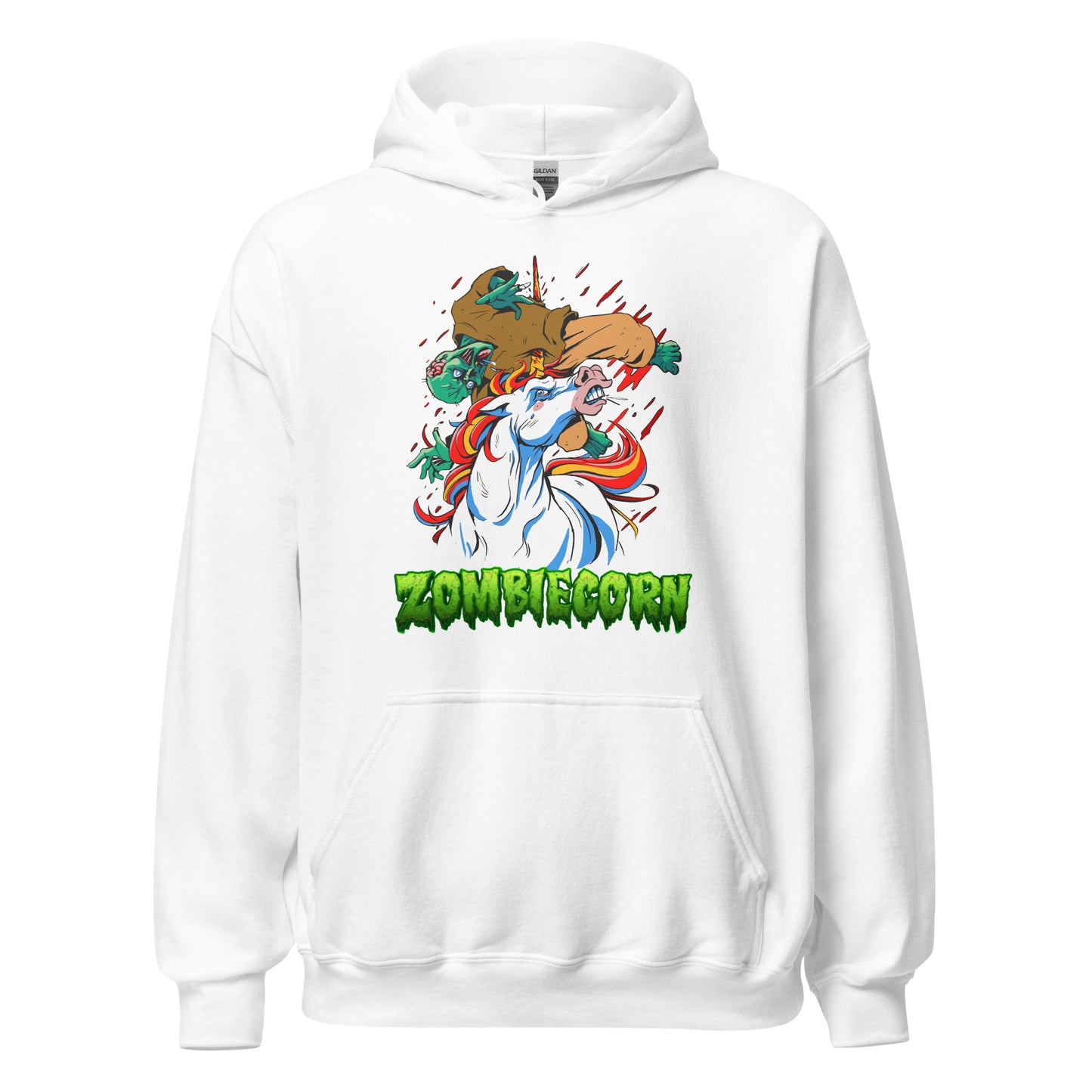 Zombiecorn - Lustiger Halloween-Pullover mit märchenhaftem Grusel