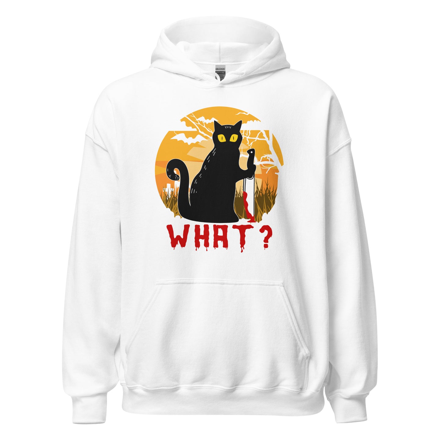 WHAT. Katzen Horror Halloween - Gruselpullover mit Kultfaktor