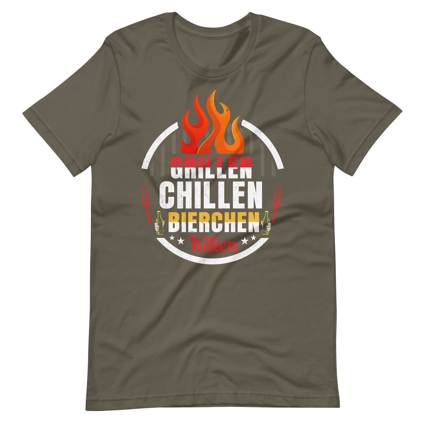 Grillen! Chillen! Bierchen Killen! T-Shirt