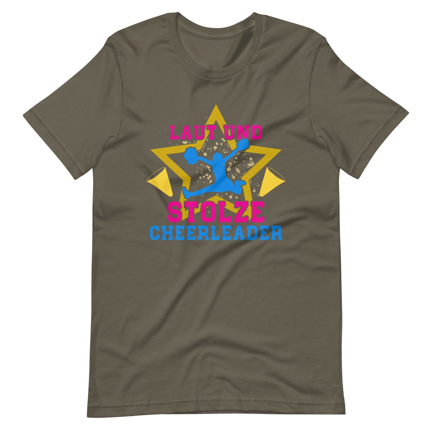 Laut und Stolze Cheerleader - Dein T-Shirt für puren Spirit!