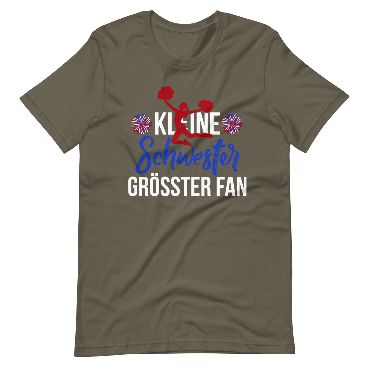 Kleine Schwester, größter Fan - Cheerleading T-Shirt