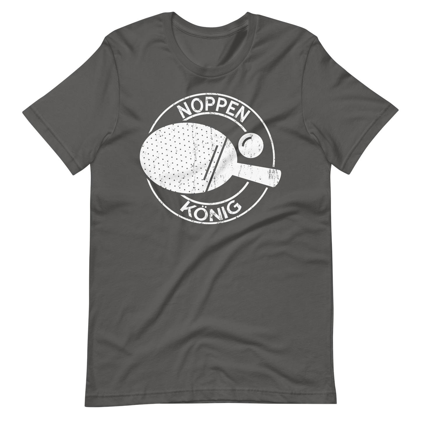 Noppen König T-Shirt - Coole Geschenkidee für Tischtennisfans